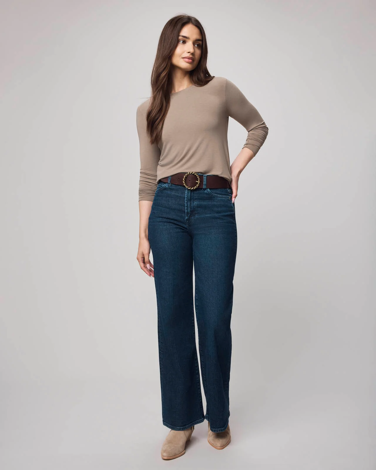 Bamboo Blend Long Sleeve Tee - Image 46