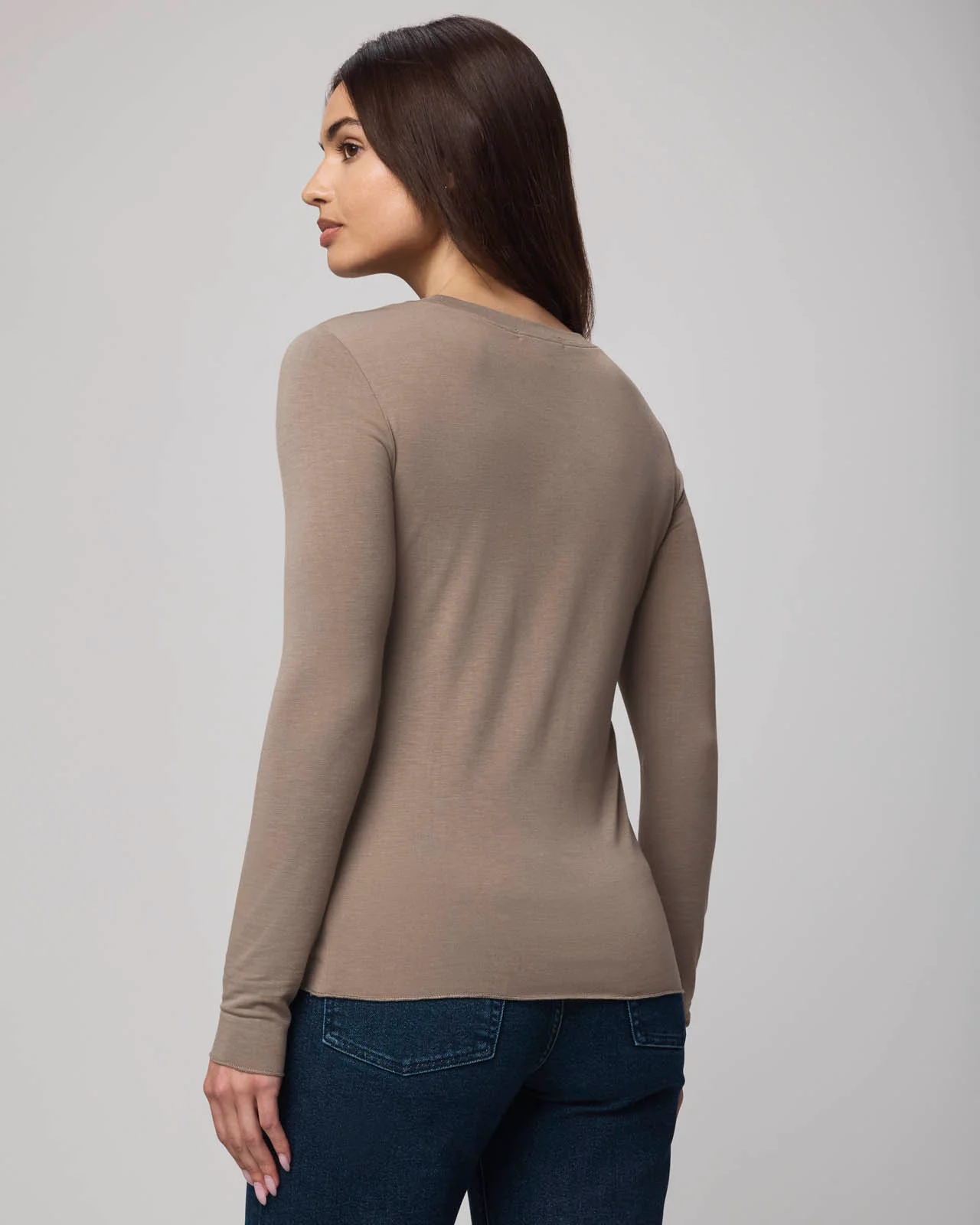 Bamboo Blend Long Sleeve Tee - Image 48