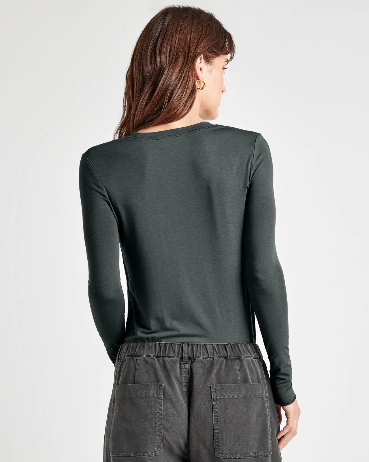 Bamboo Blend Long Sleeve Tee - Image 54