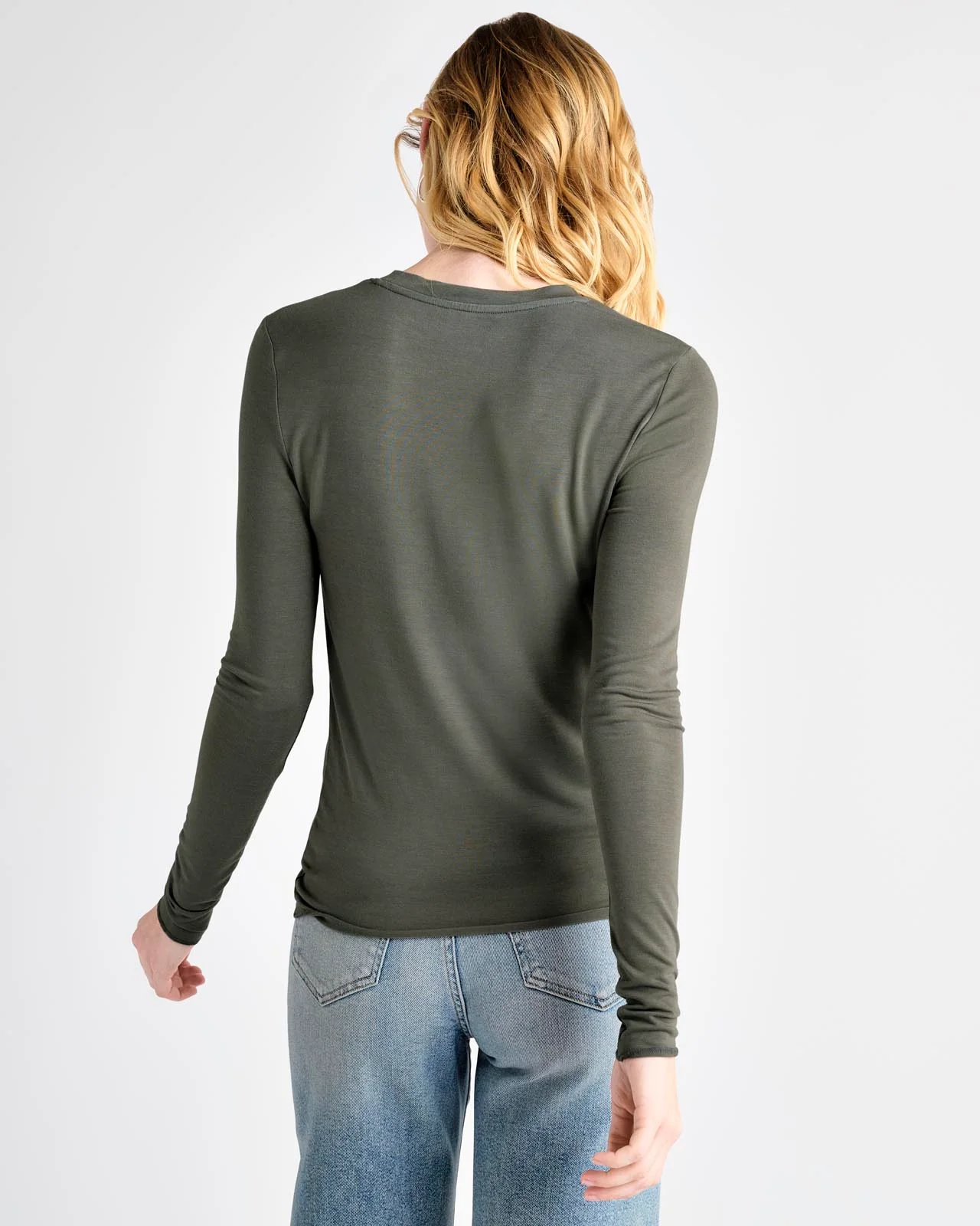 Bamboo Blend Long Sleeve Tee - Image 57