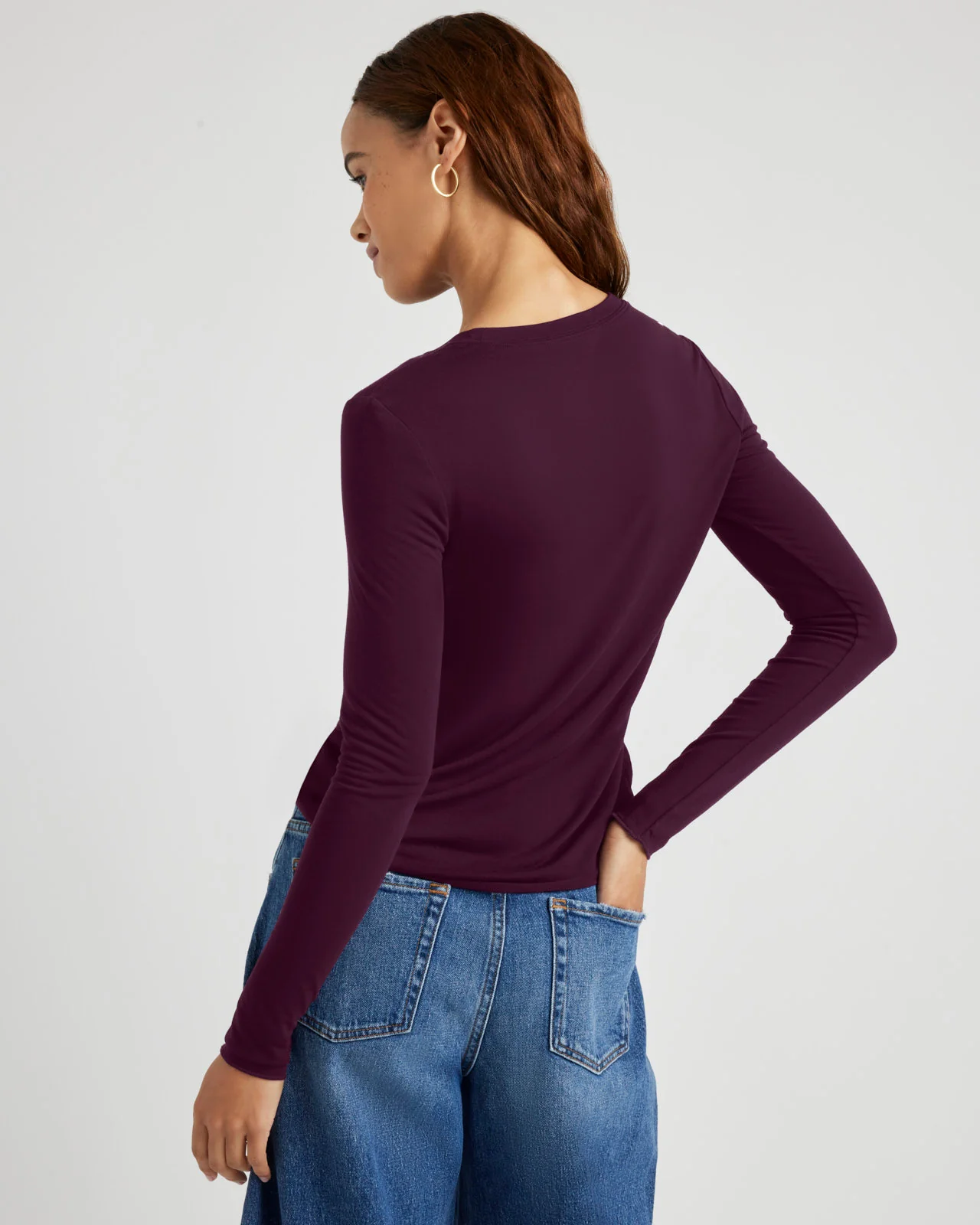 Bamboo Blend Long Sleeve Tee - Image 66