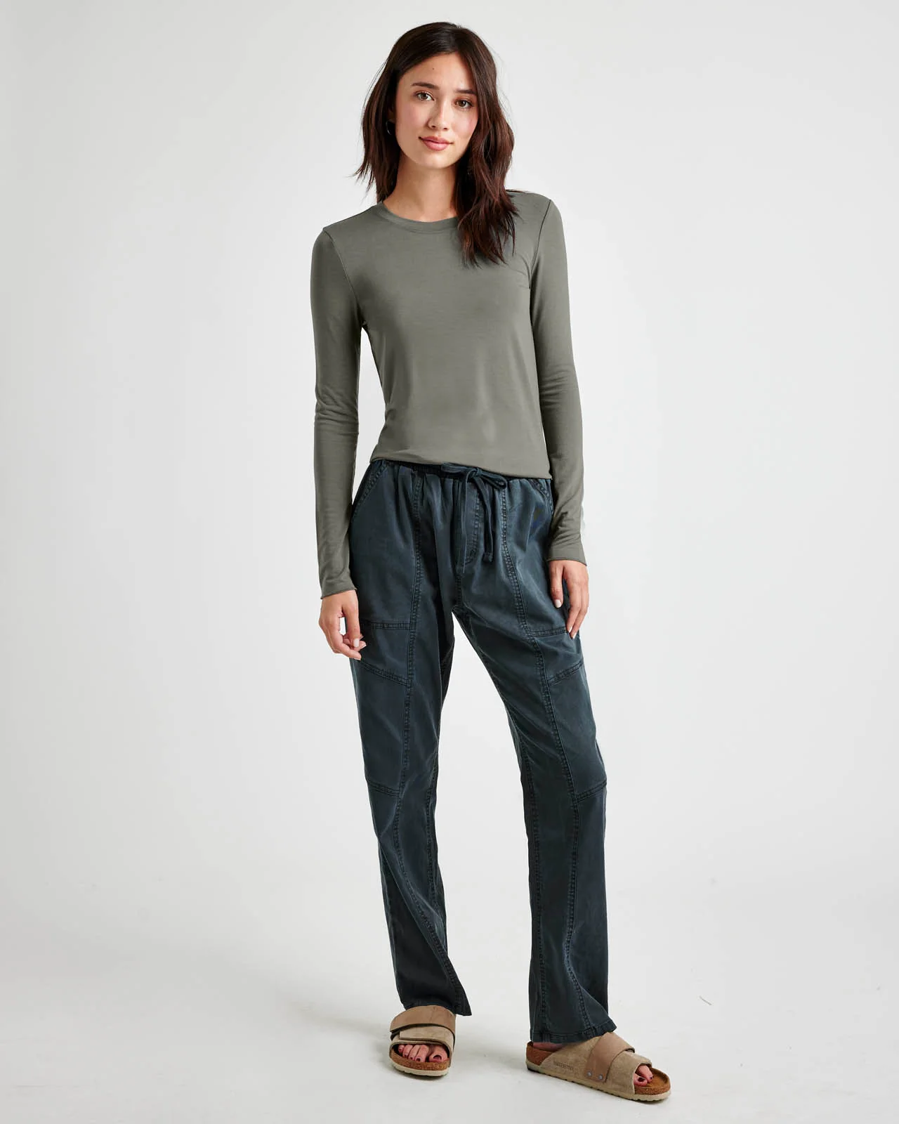 Bamboo Blend Long Sleeve Tee - Image 73