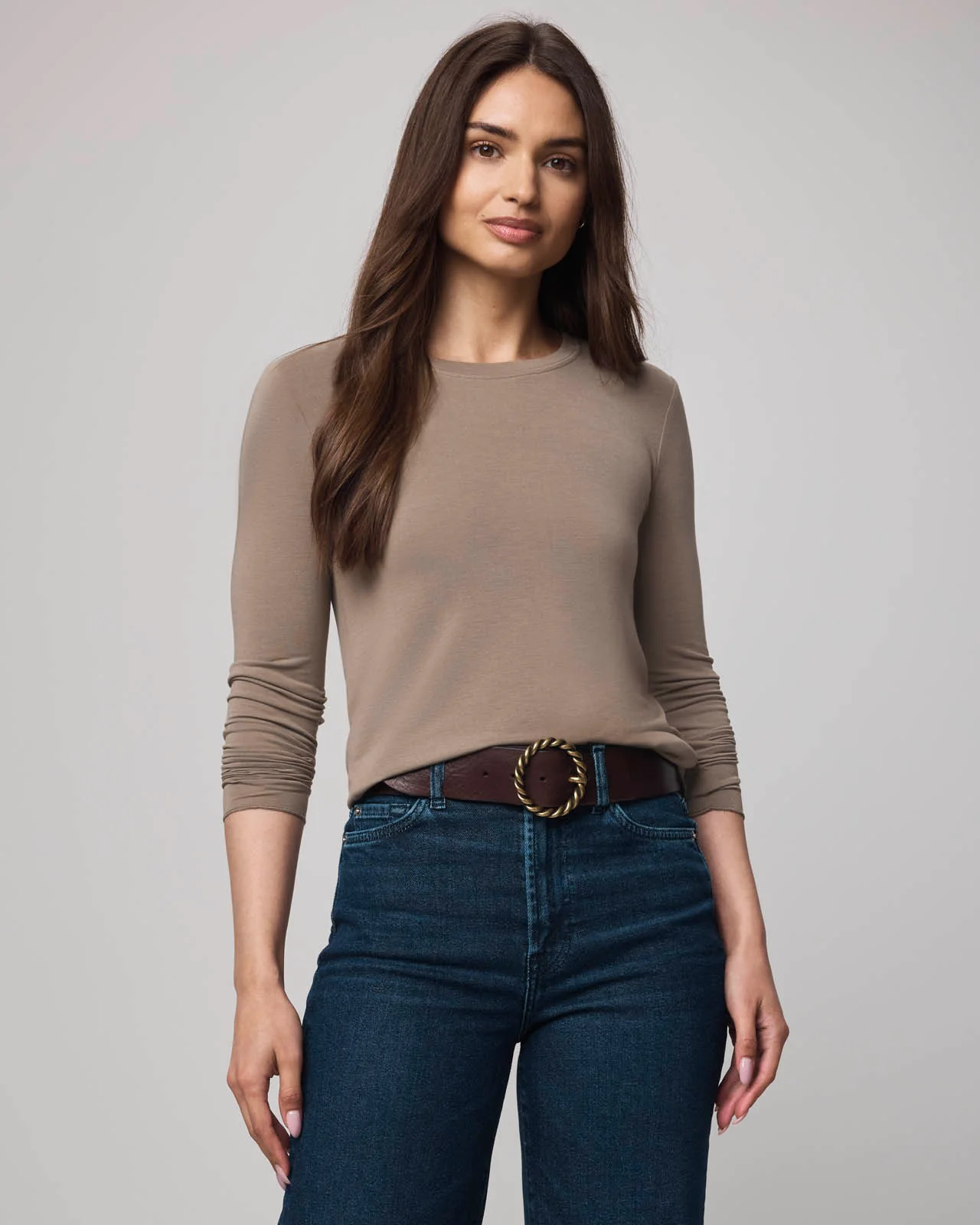 Bamboo Blend Long Sleeve Tee - Image 8