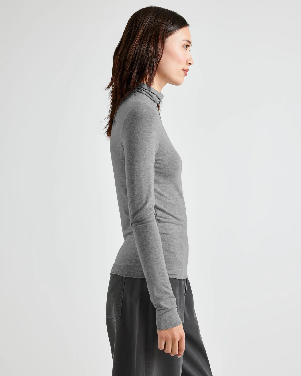 Bamboo Blend Long Sleeve Turtleneck - Image 15