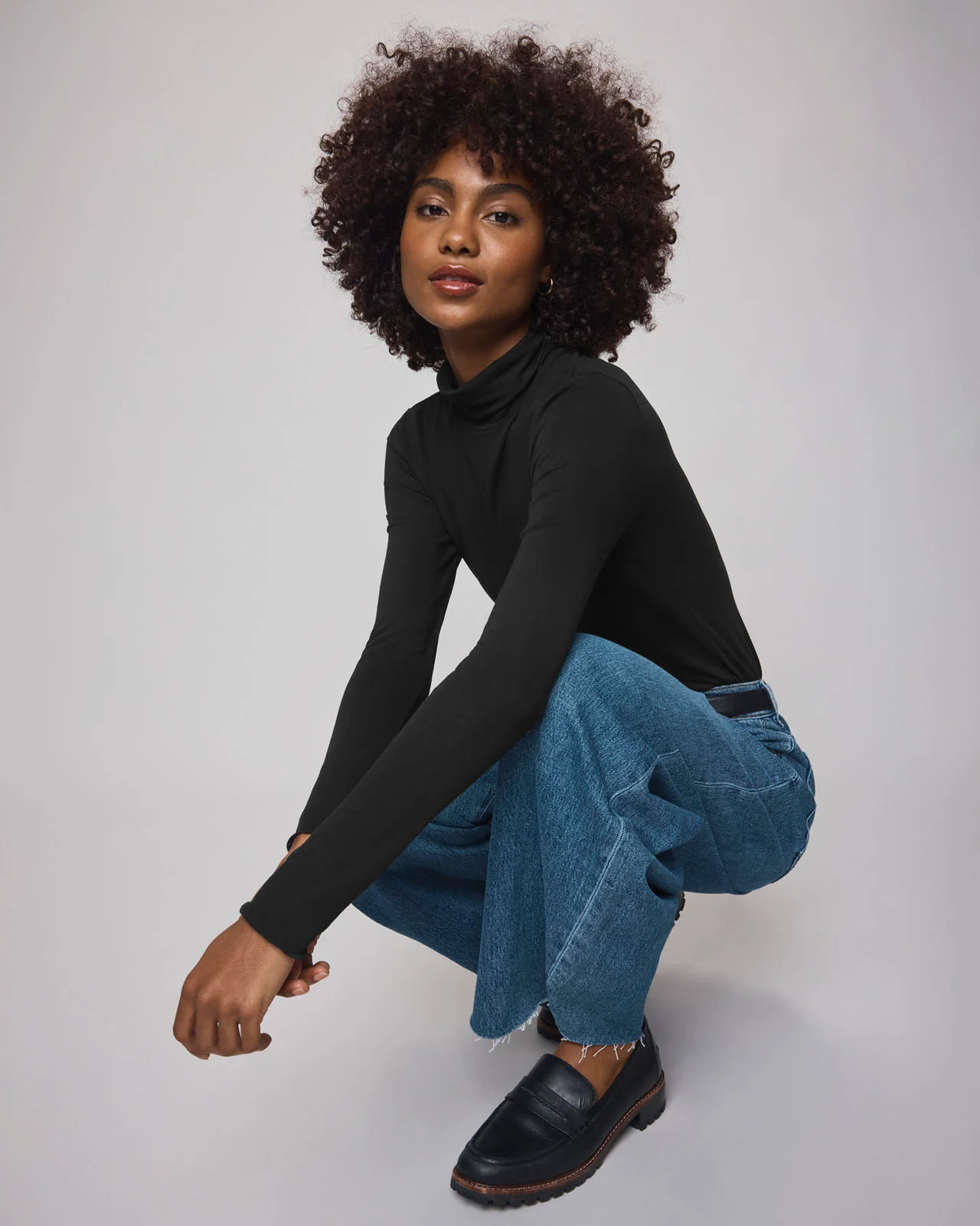 Bamboo Blend Long Sleeve Turtleneck - Image 27