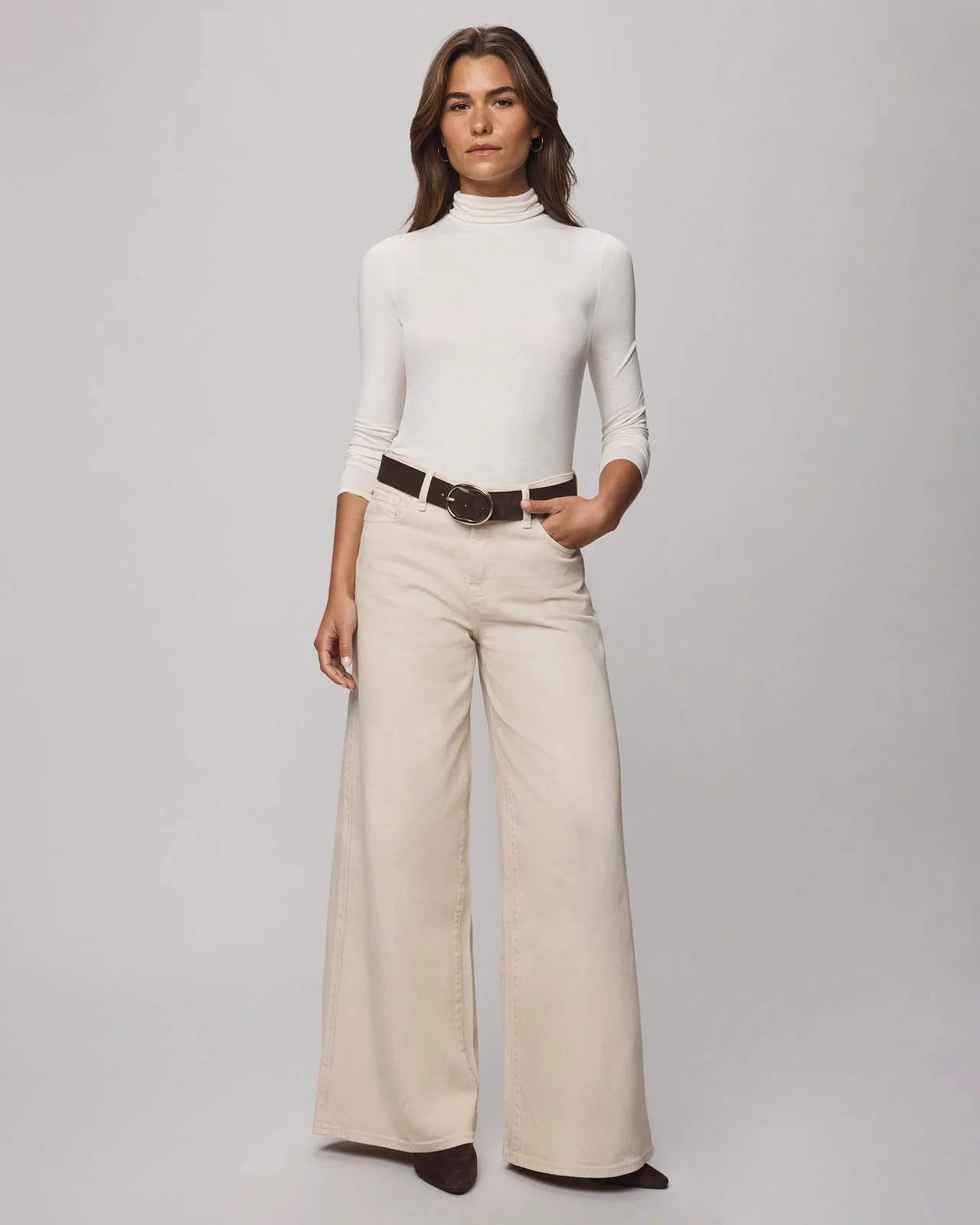 Bamboo Blend Long Sleeve Turtleneck - Image 33