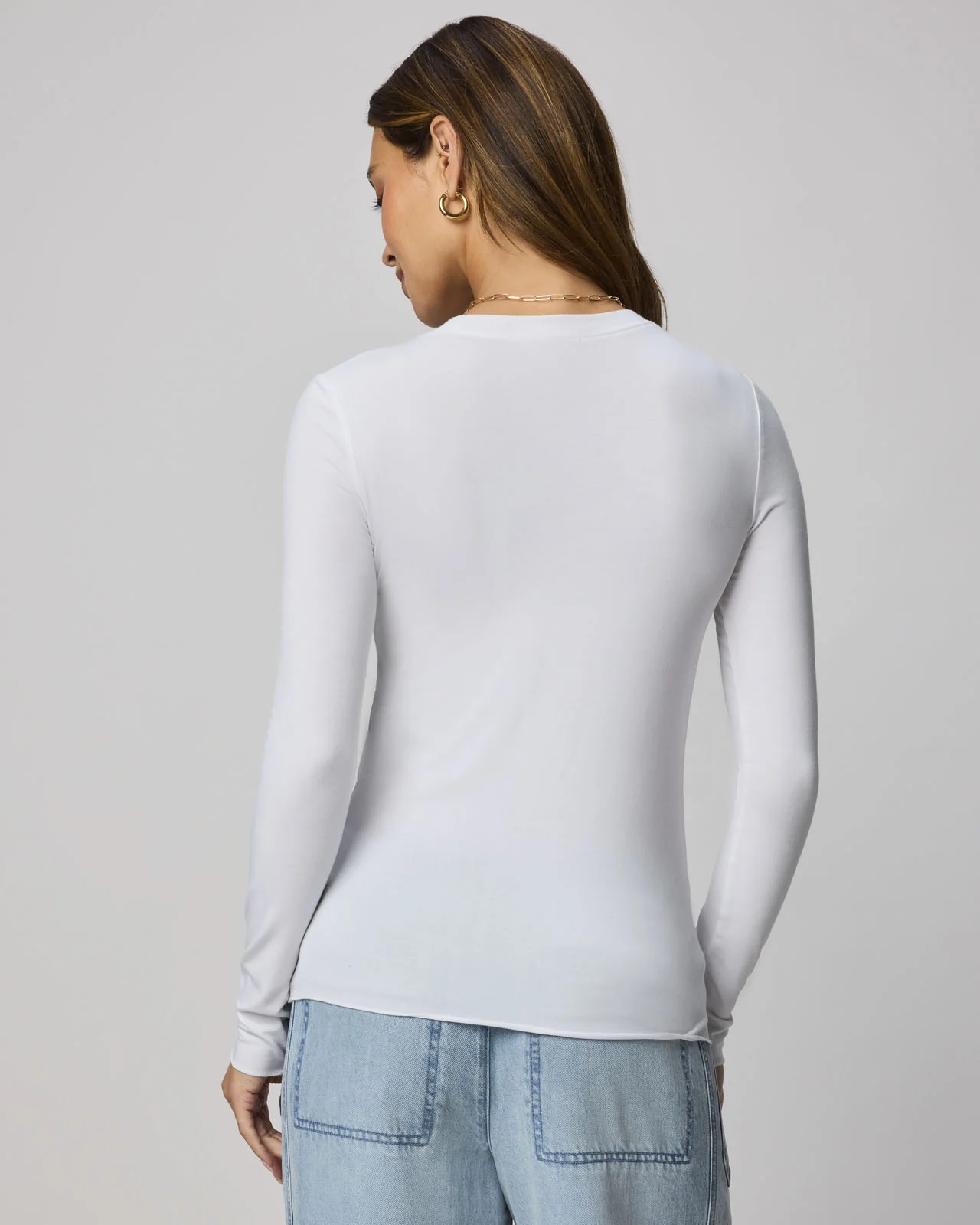 Bamboo Blend Long Sleeve Tee - Image 9