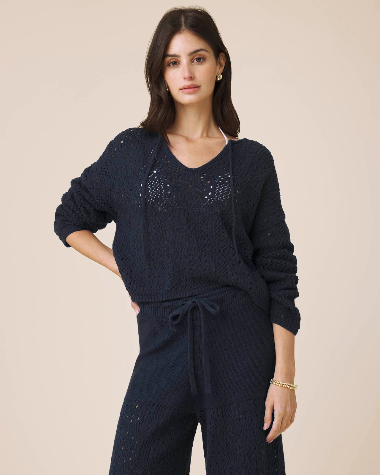 Beckham Crochet Sweater - Image 2