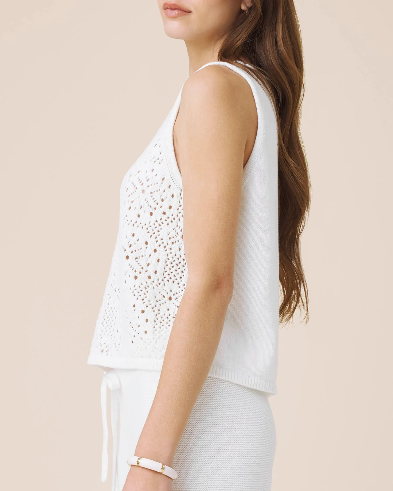 Beckham Crochet Sweater Tank - Image 10