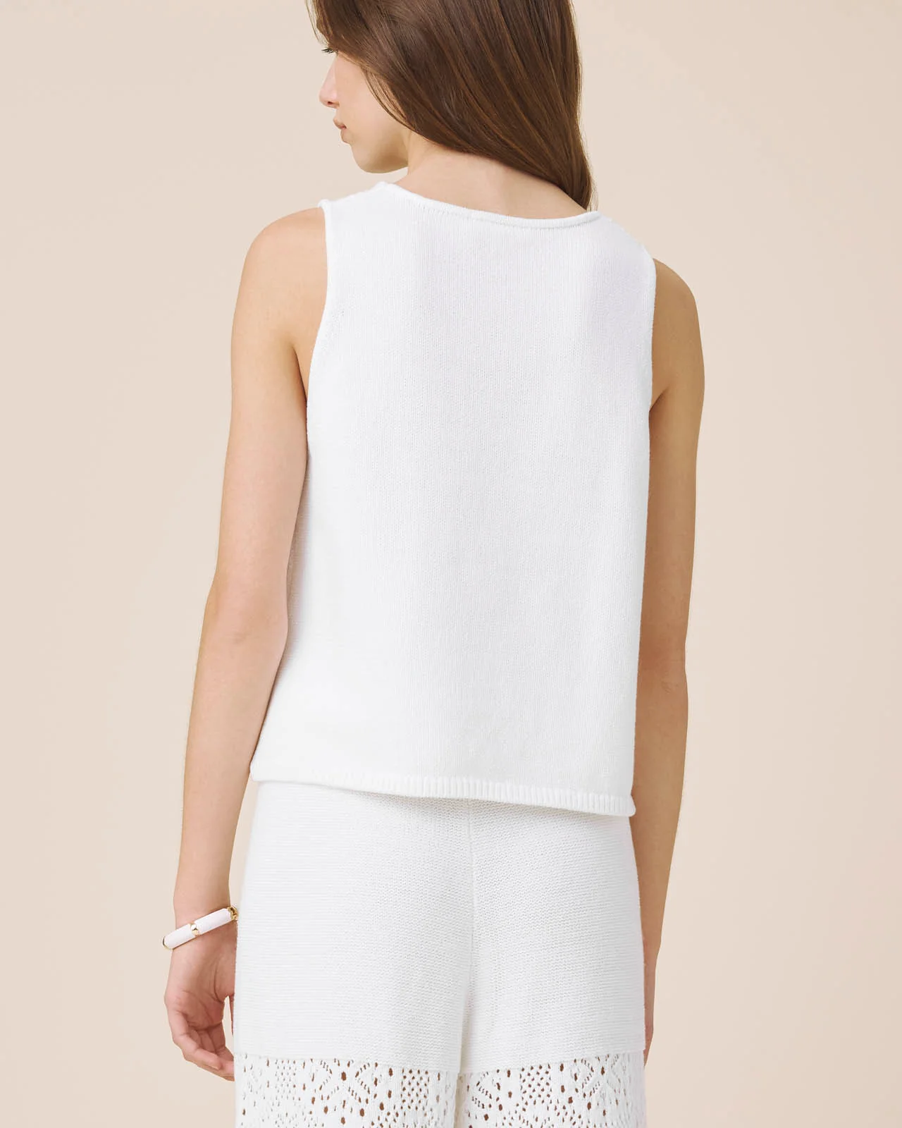 Beckham Crochet Sweater Tank - Image 9