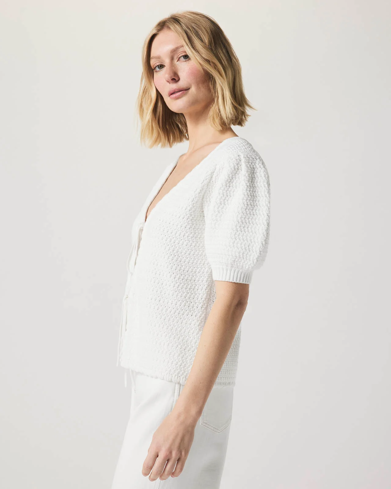 Beverley Tie-Front Sweater - Image 13