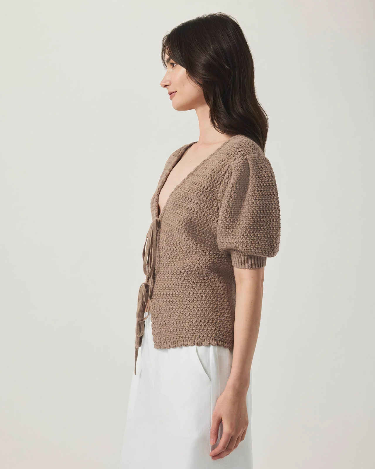 Beverley Tie-Front Sweater - Image 6