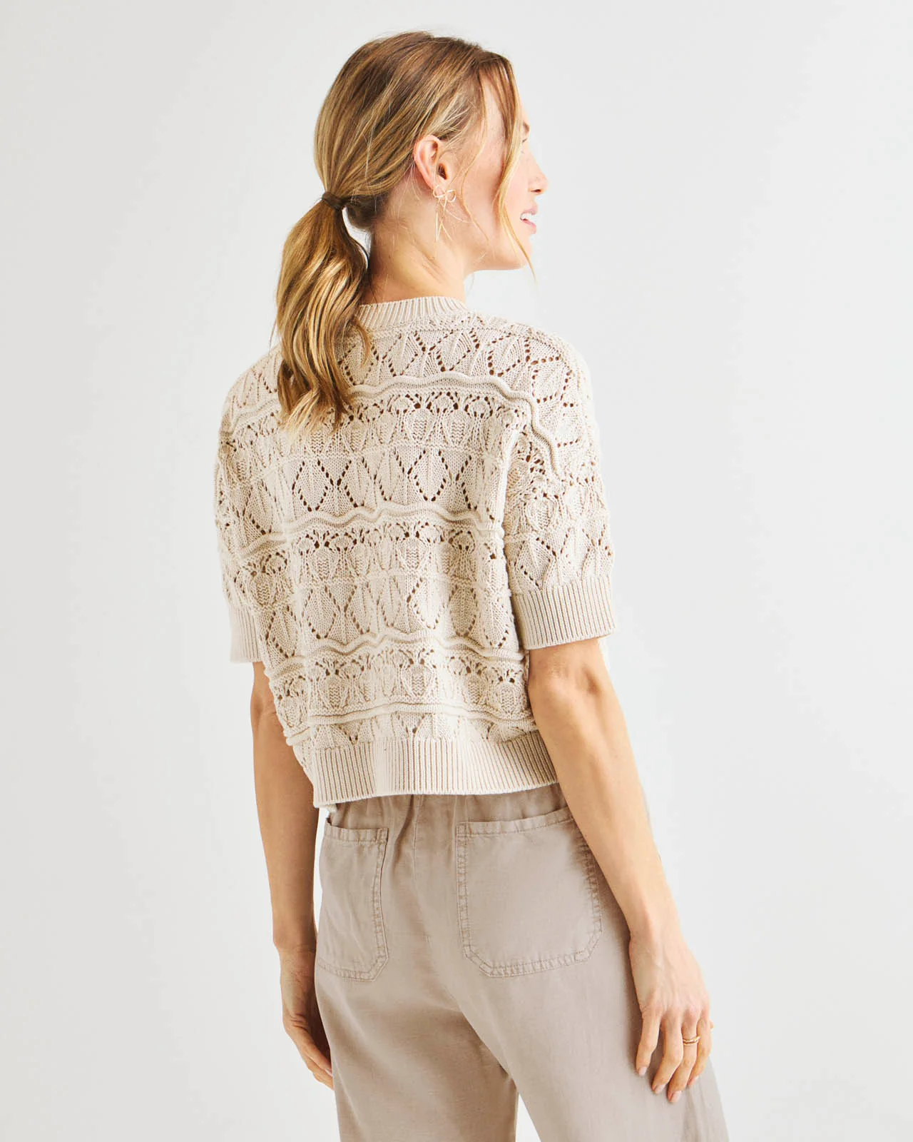 Brayden Short Sleeve Cardigan - Image 4