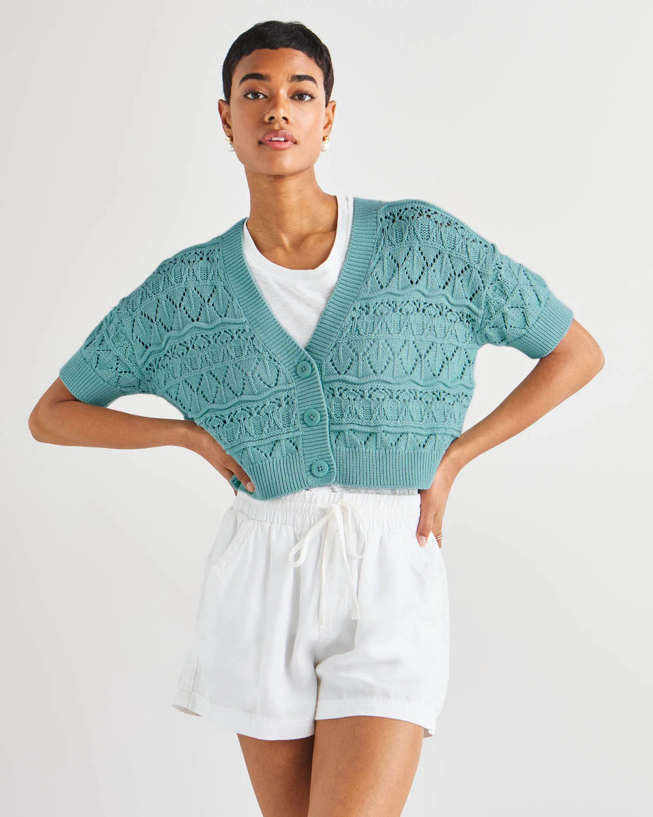 Brayden Short Sleeve Cardigan - Image 6