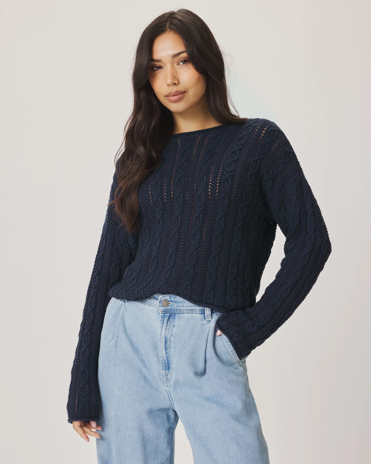 Brennan Cable Knit Sweater