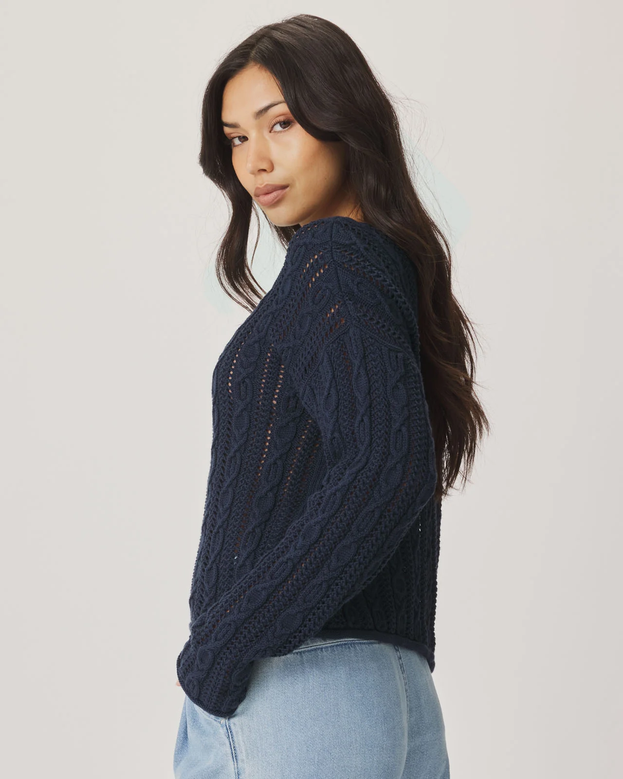 Brennan Cable Knit Sweater - Image 4