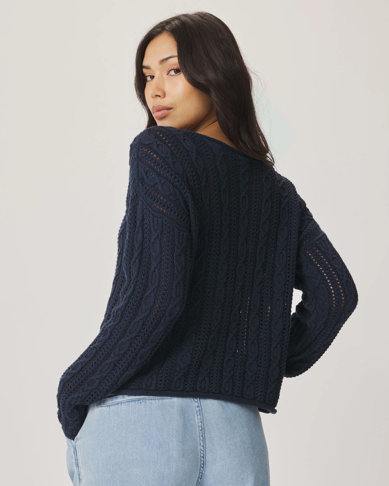 Brennan Cable Knit Sweater - Image 5