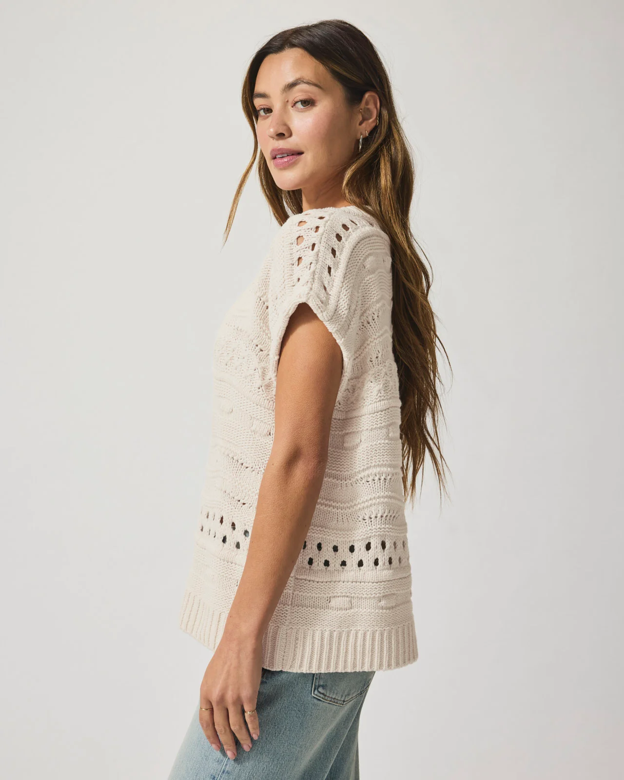 Brynna Sweater Poncho - Image 5