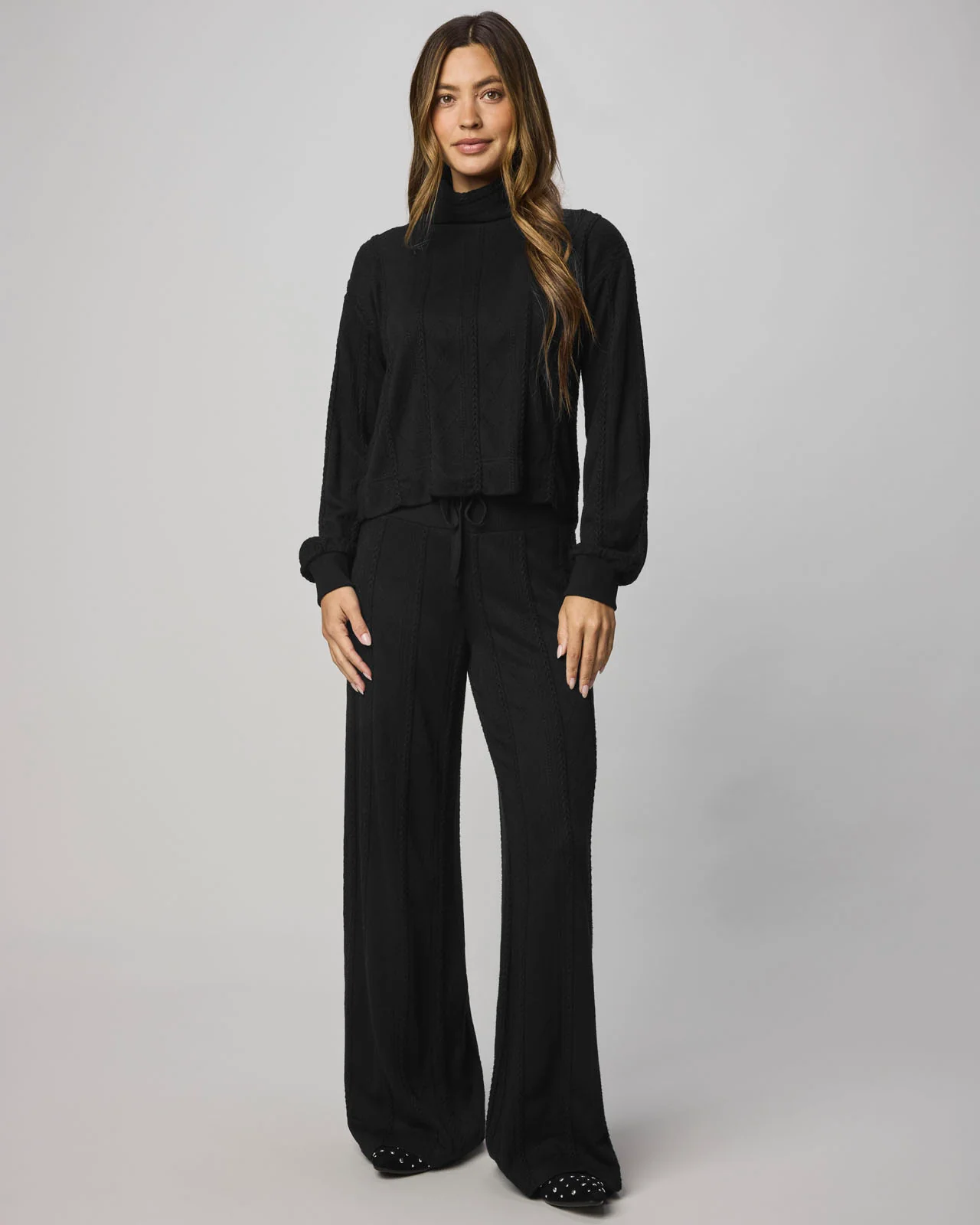 Cable Lounge Wide Leg Pant
