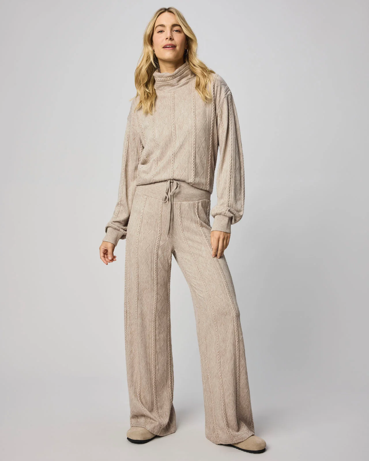 Cable Lounge Wide Leg Pant - Image 8