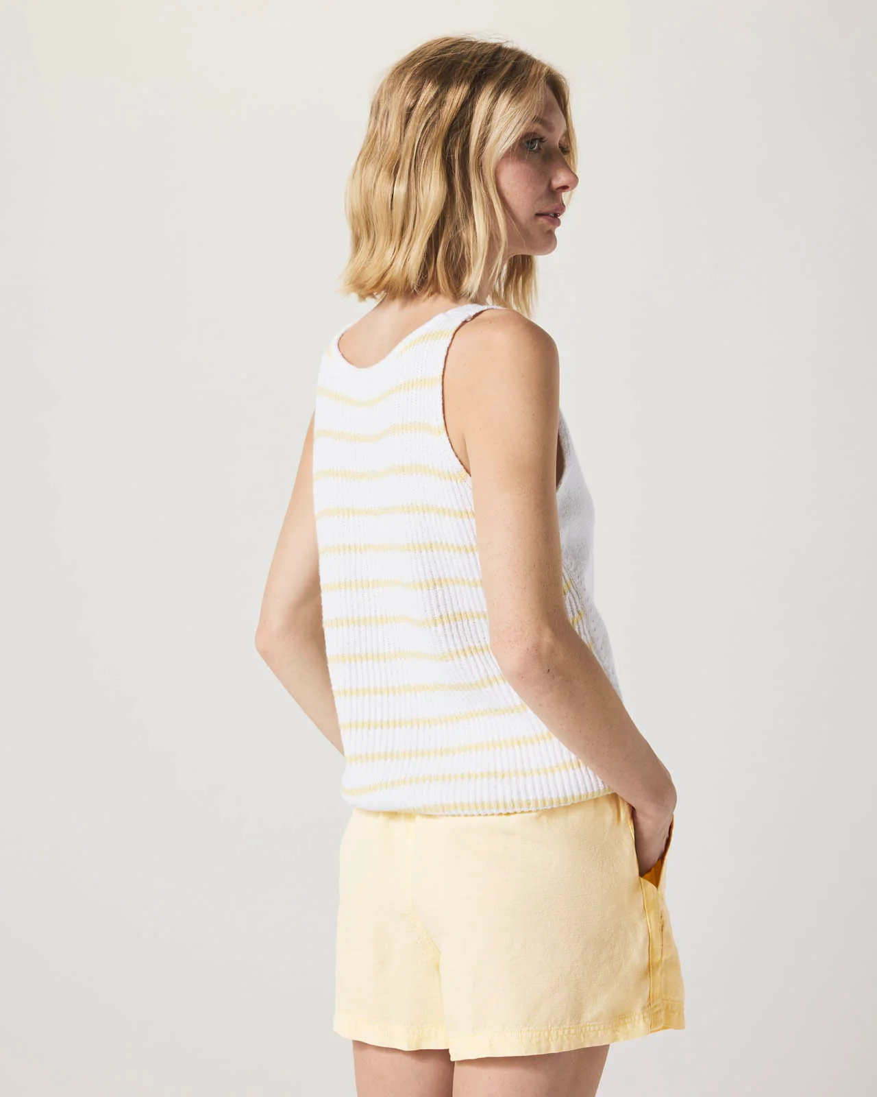 Cambell Stripe Sweater Tank - Image 11