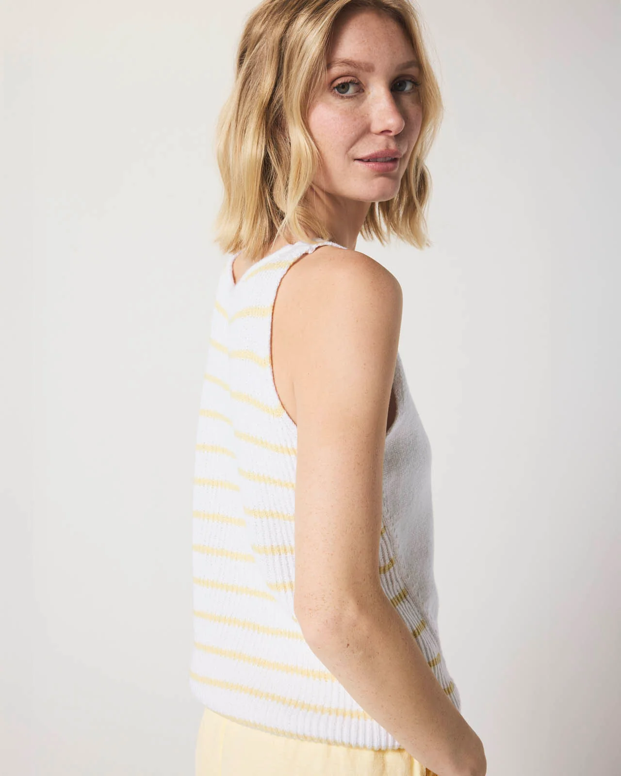 Cambell Stripe Sweater Tank - Image 12