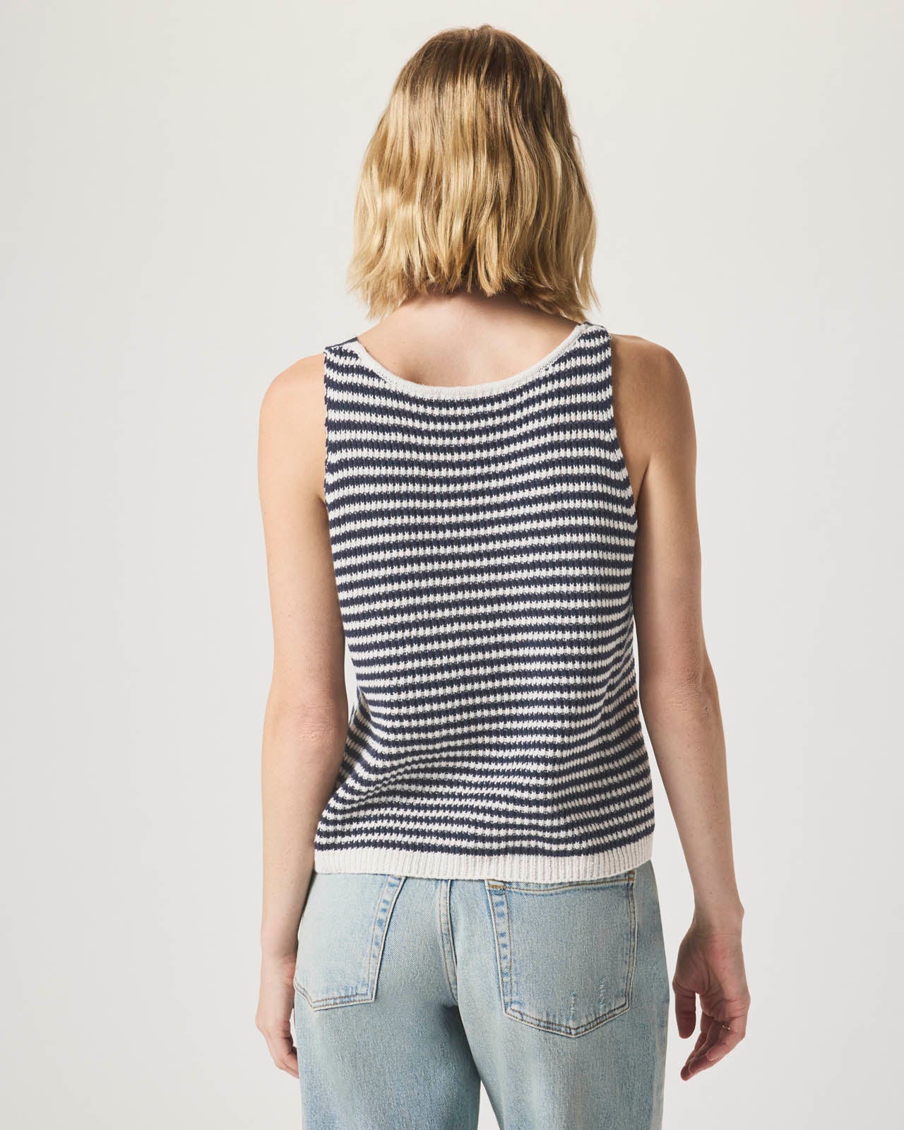 Cambell Stripe Sweater Tank - Image 6