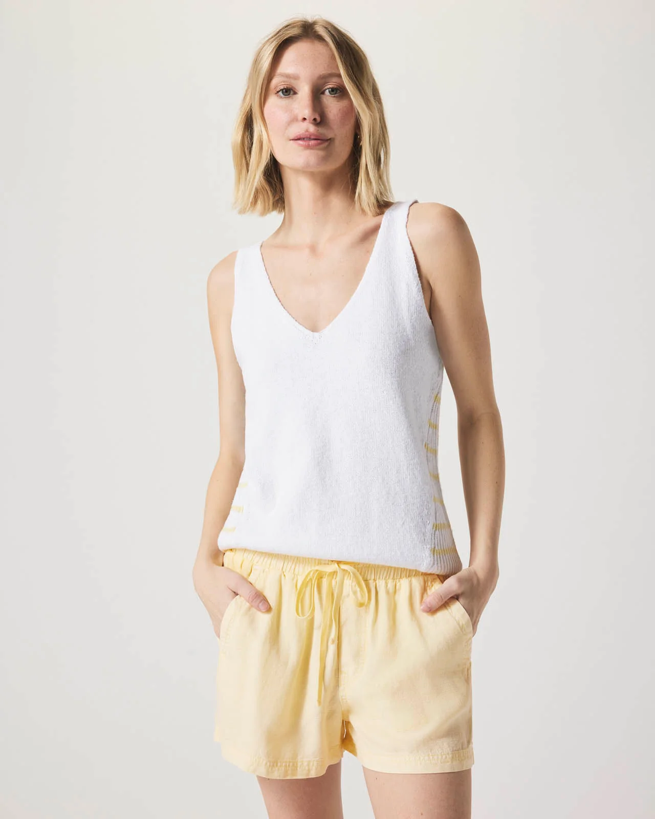 Cambell Stripe Sweater Tank - Image 7