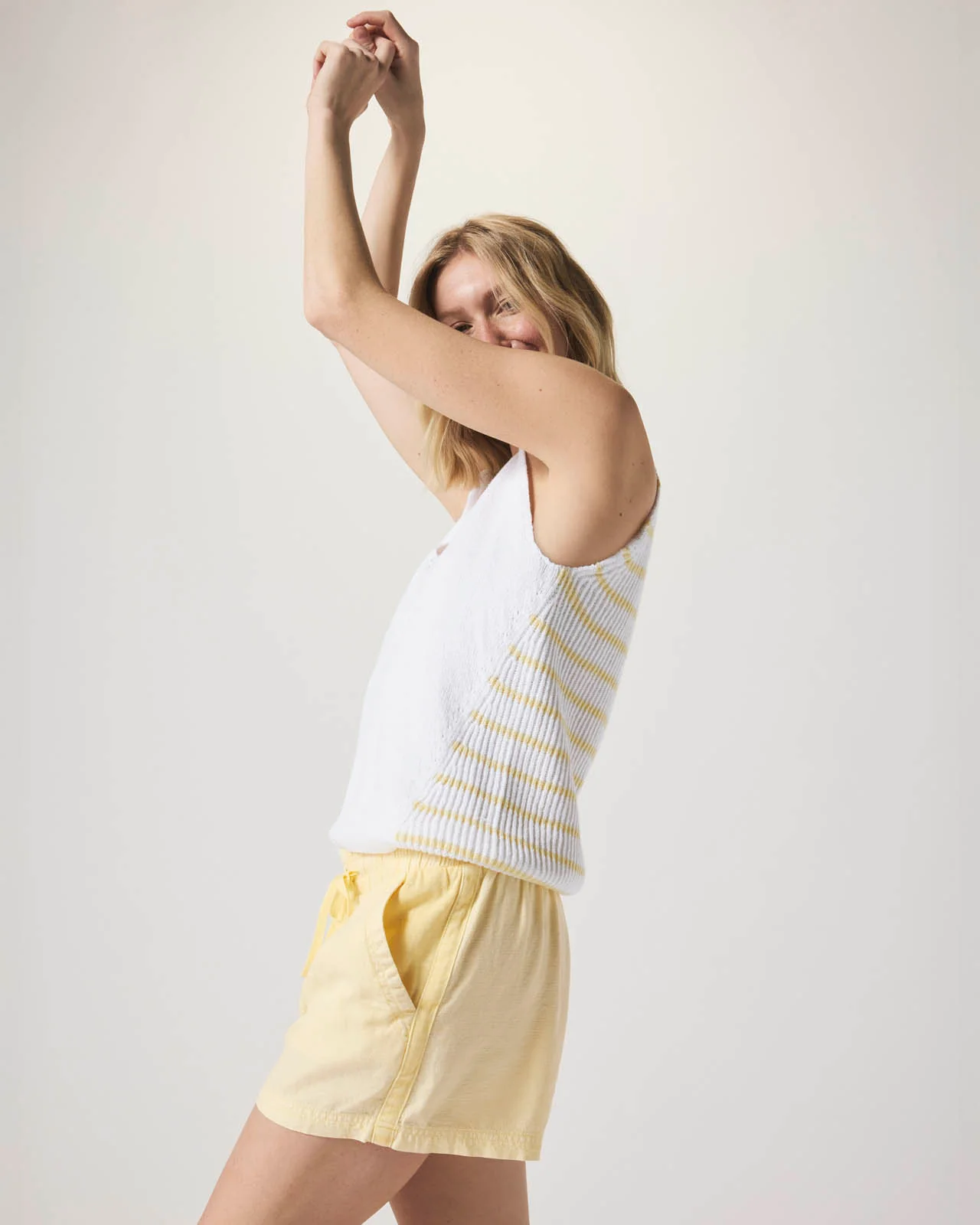 Cambell Stripe Sweater Tank - Image 8