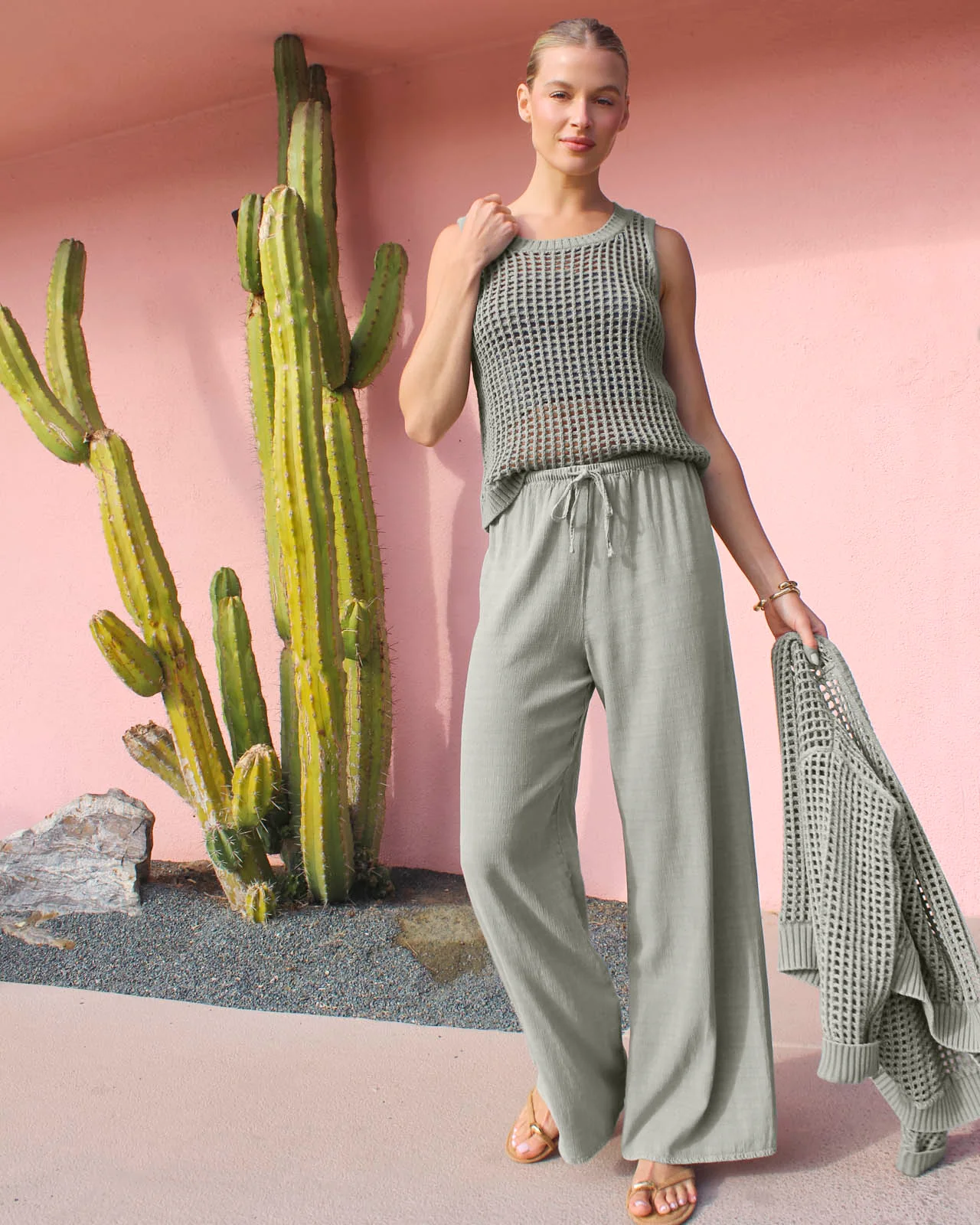 Camellia Knit Tank - Image 2