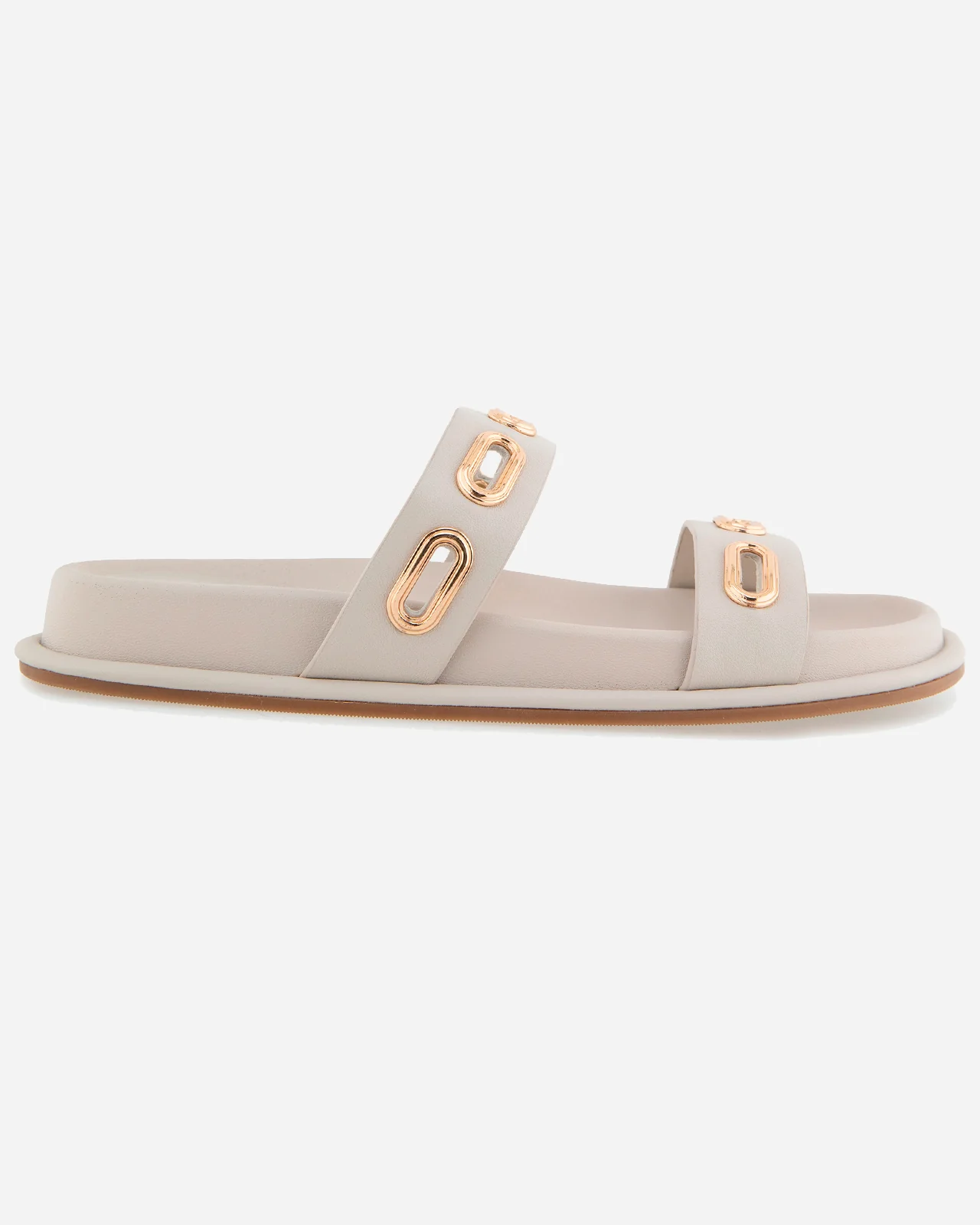 Carmen Slide in White Sand - Image 2