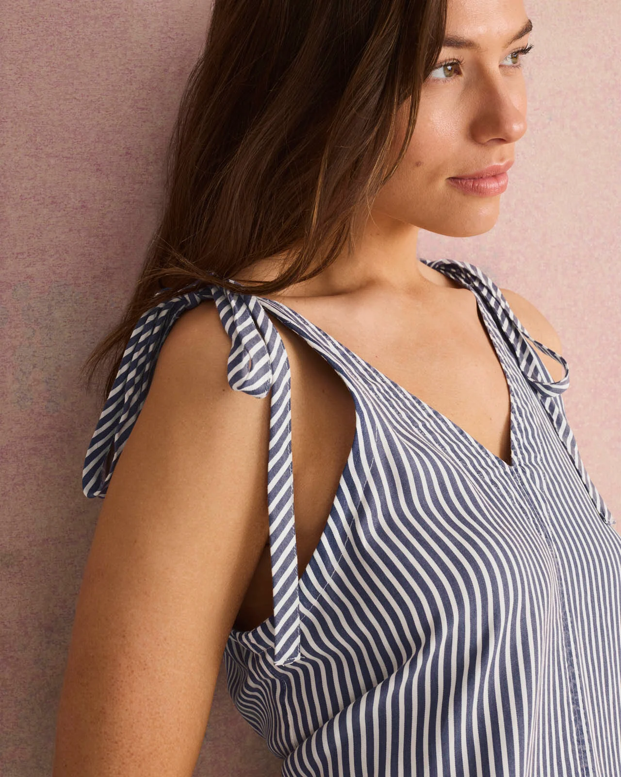 Carrie Stripe Dress - Image 2