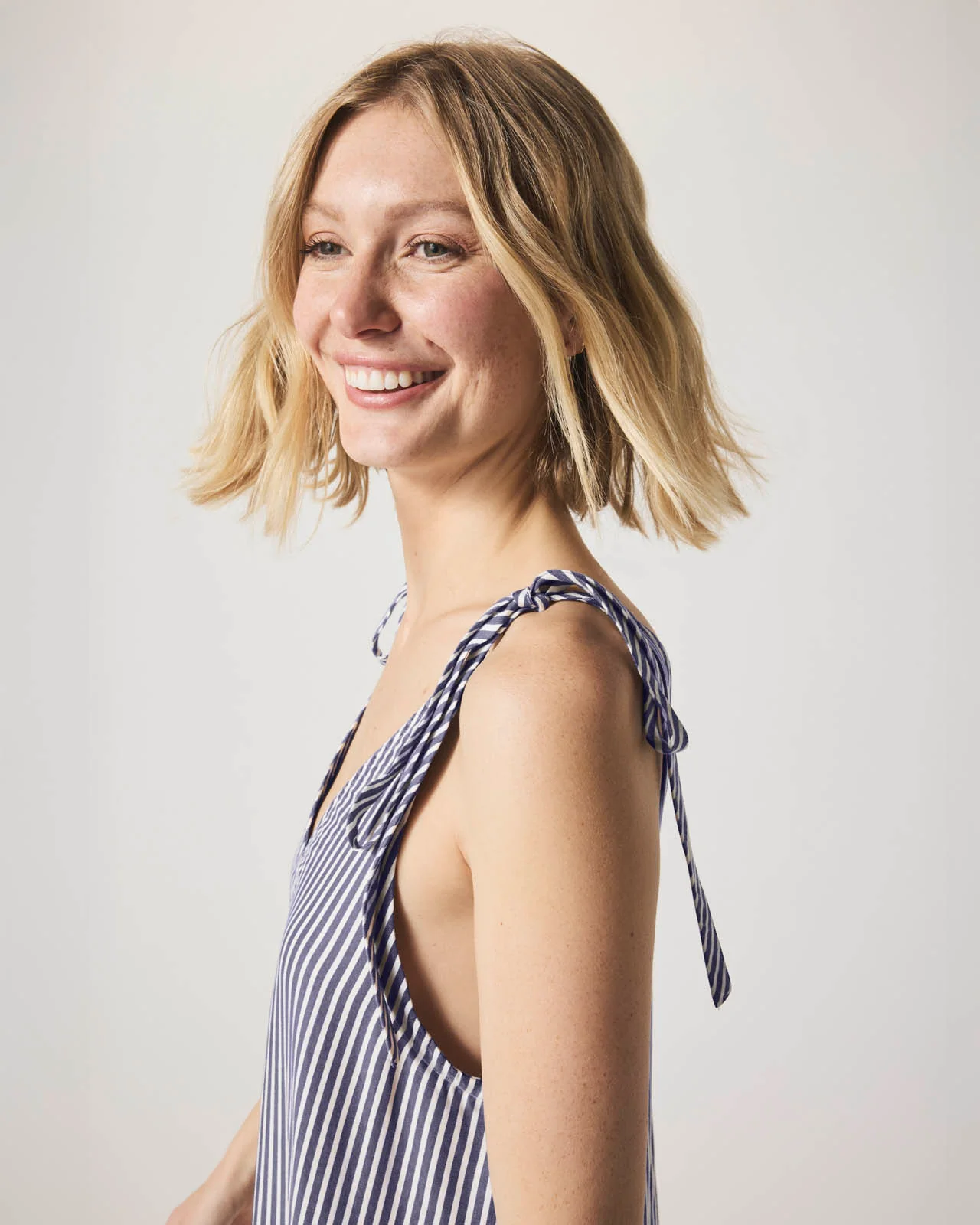 Carrie Stripe Dress - Image 3