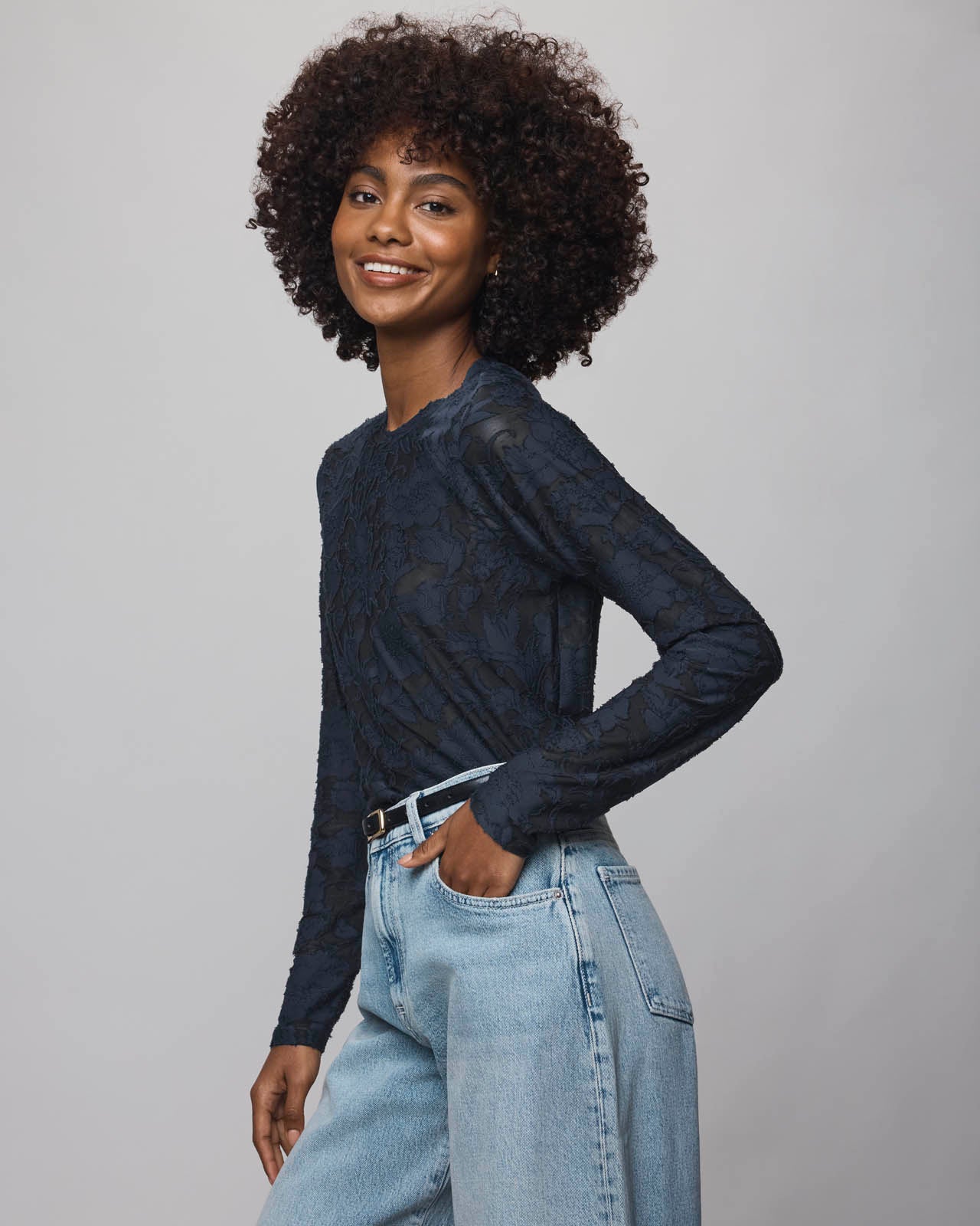 Cecelia Floral Long Sleeve Tee - Image 25