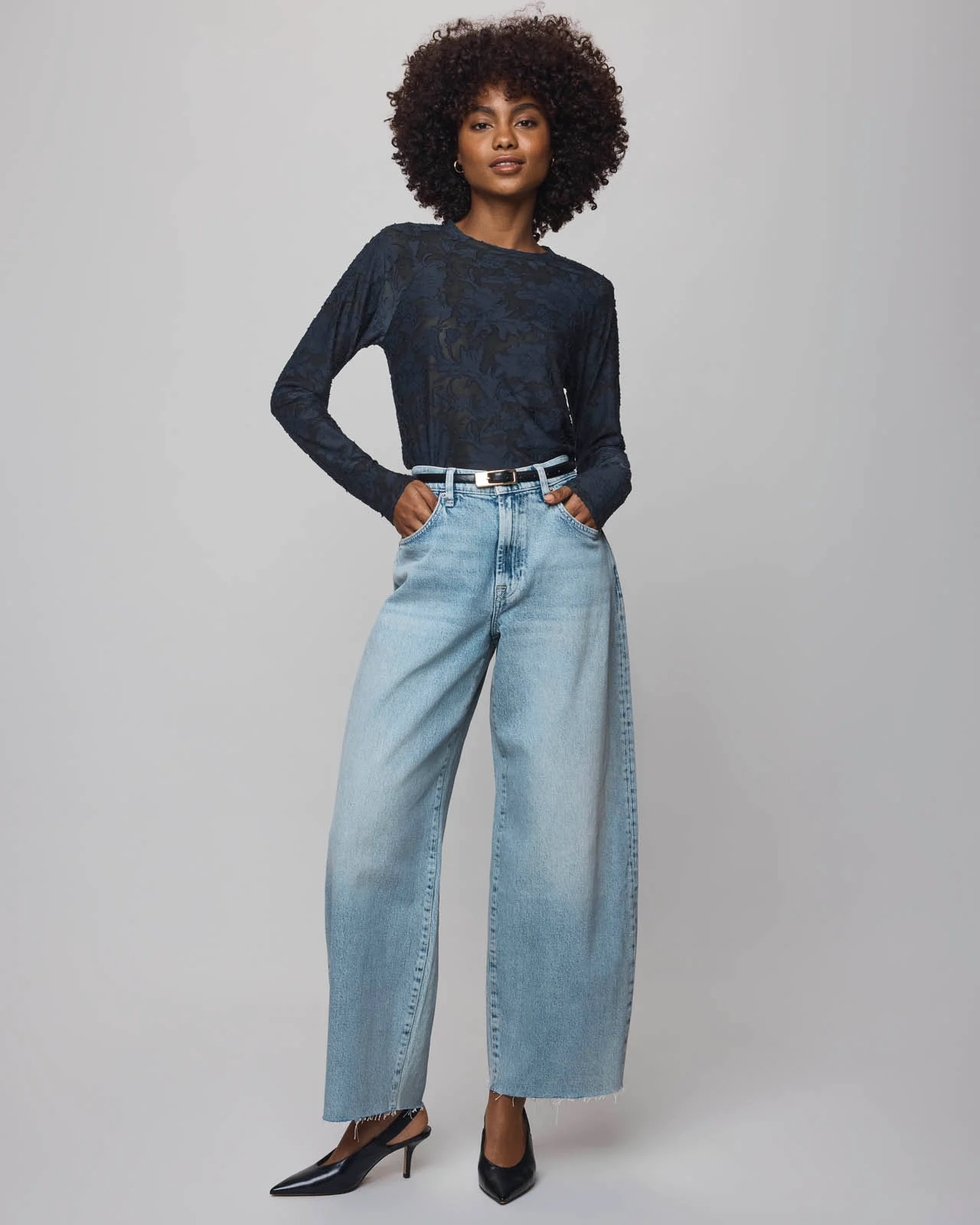 Cecelia Floral Long Sleeve Tee - Image 29