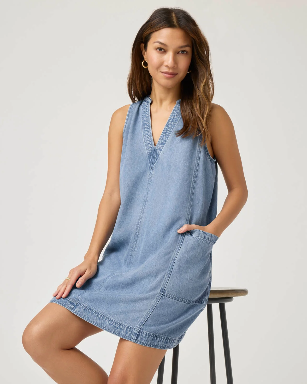 Chelsea Indigo Dress - Image 3
