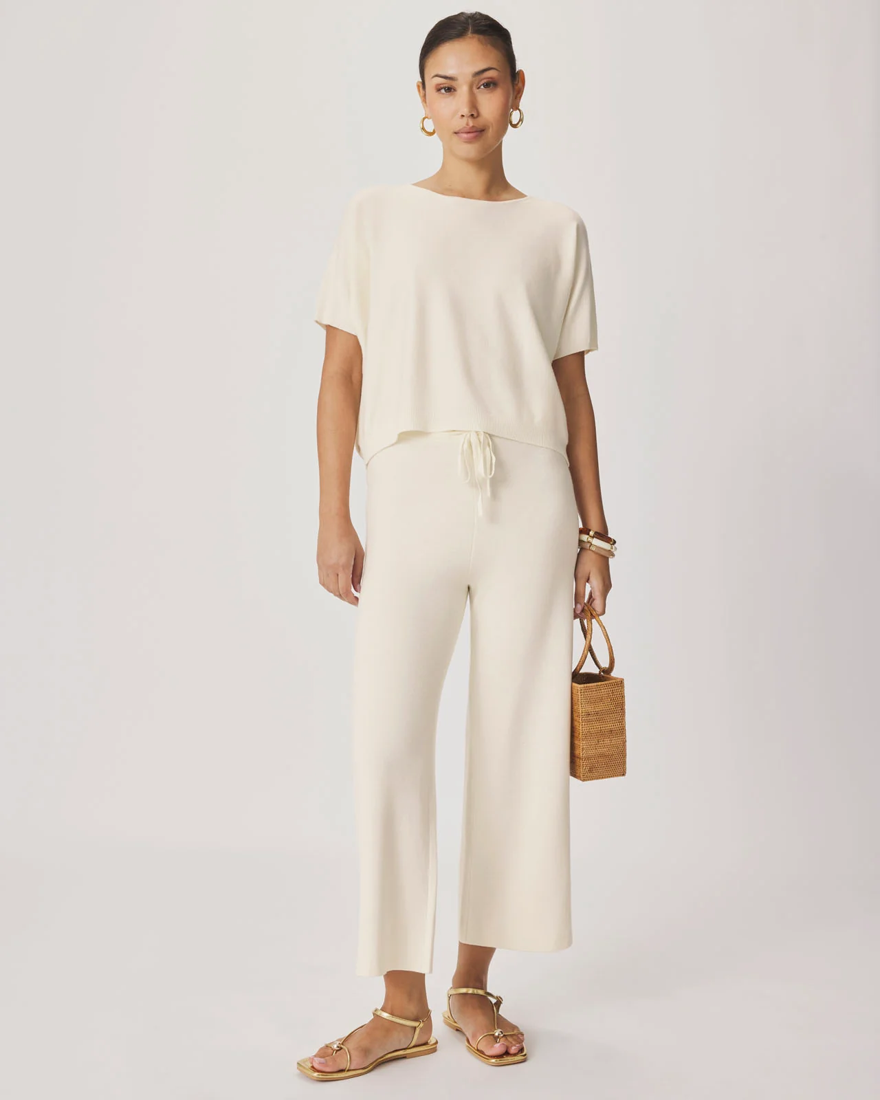 Christa Cropped Knit Pant - Image 10
