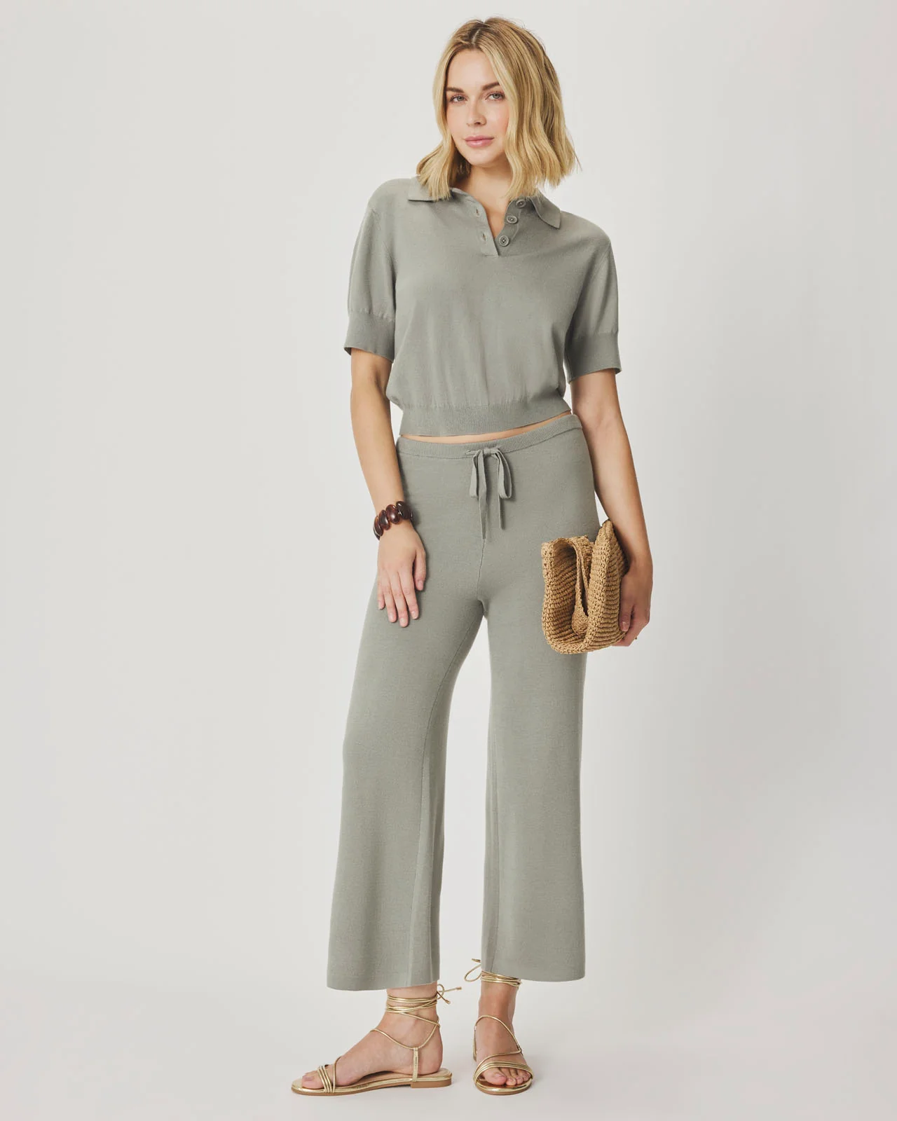 Christa Cropped Knit Pant - Image 15
