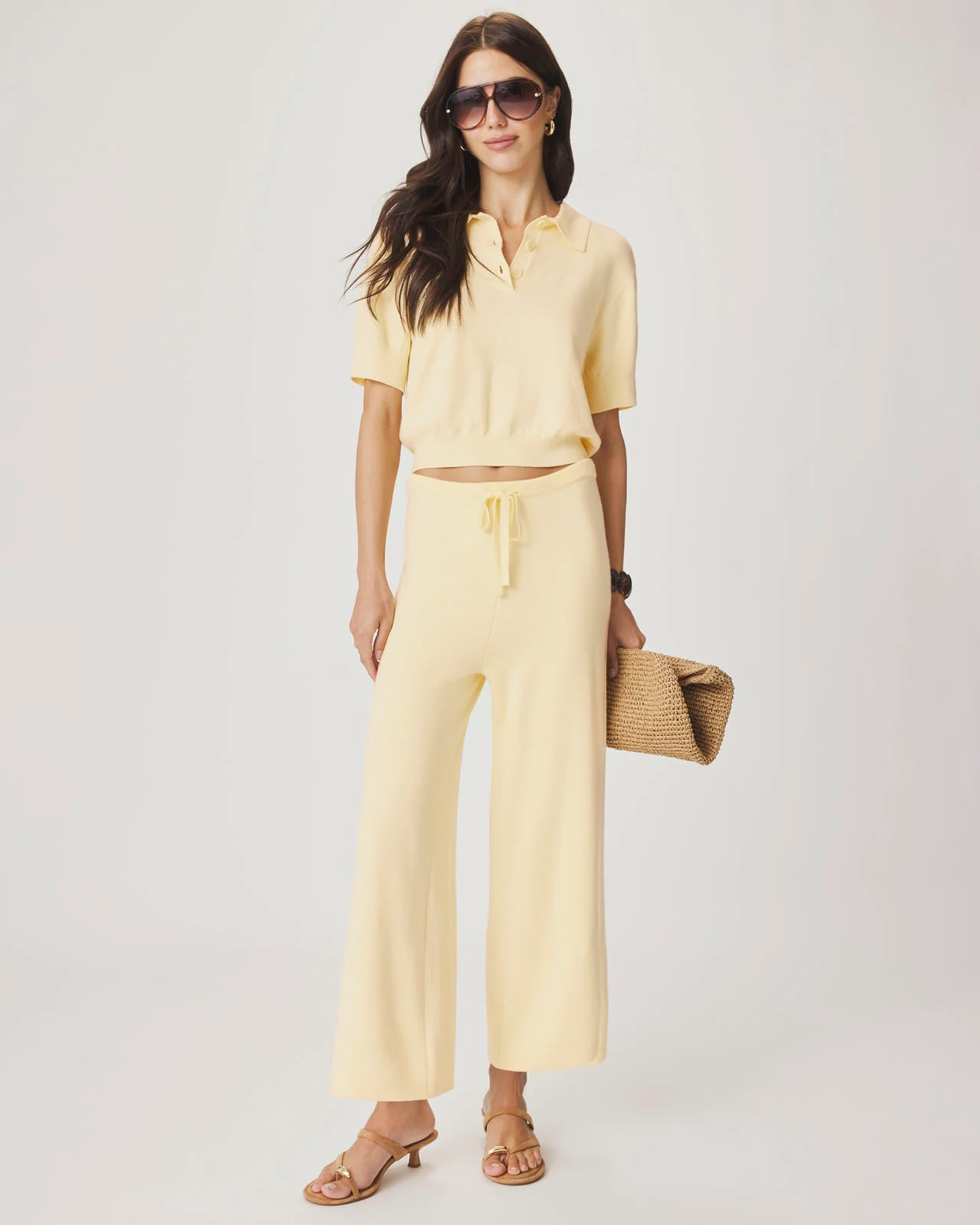 Christa Cropped Knit Pant - Image 2