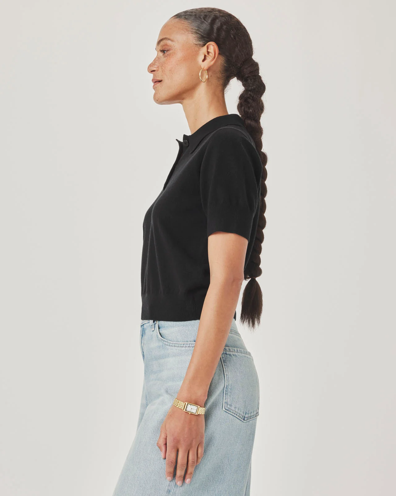 Christa Polo Short Sleeve Sweater - Image 18