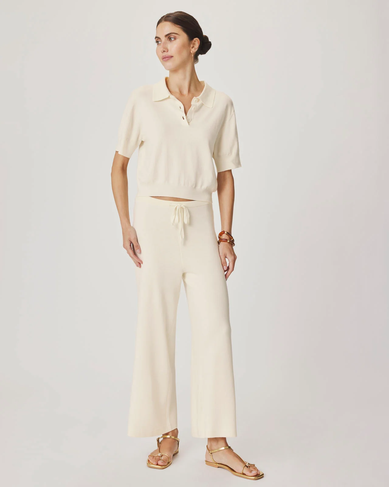 Christa Polo Short Sleeve Sweater - Image 26