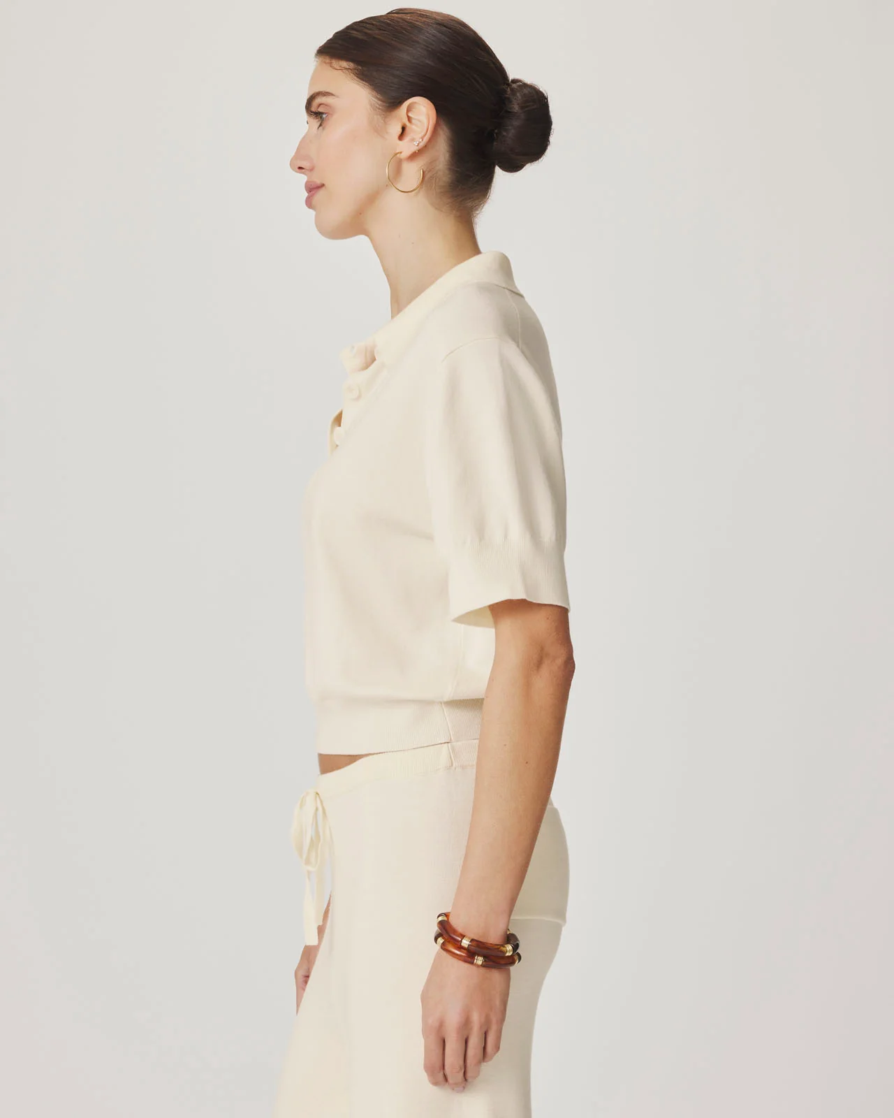 Christa Polo Short Sleeve Sweater - Image 27