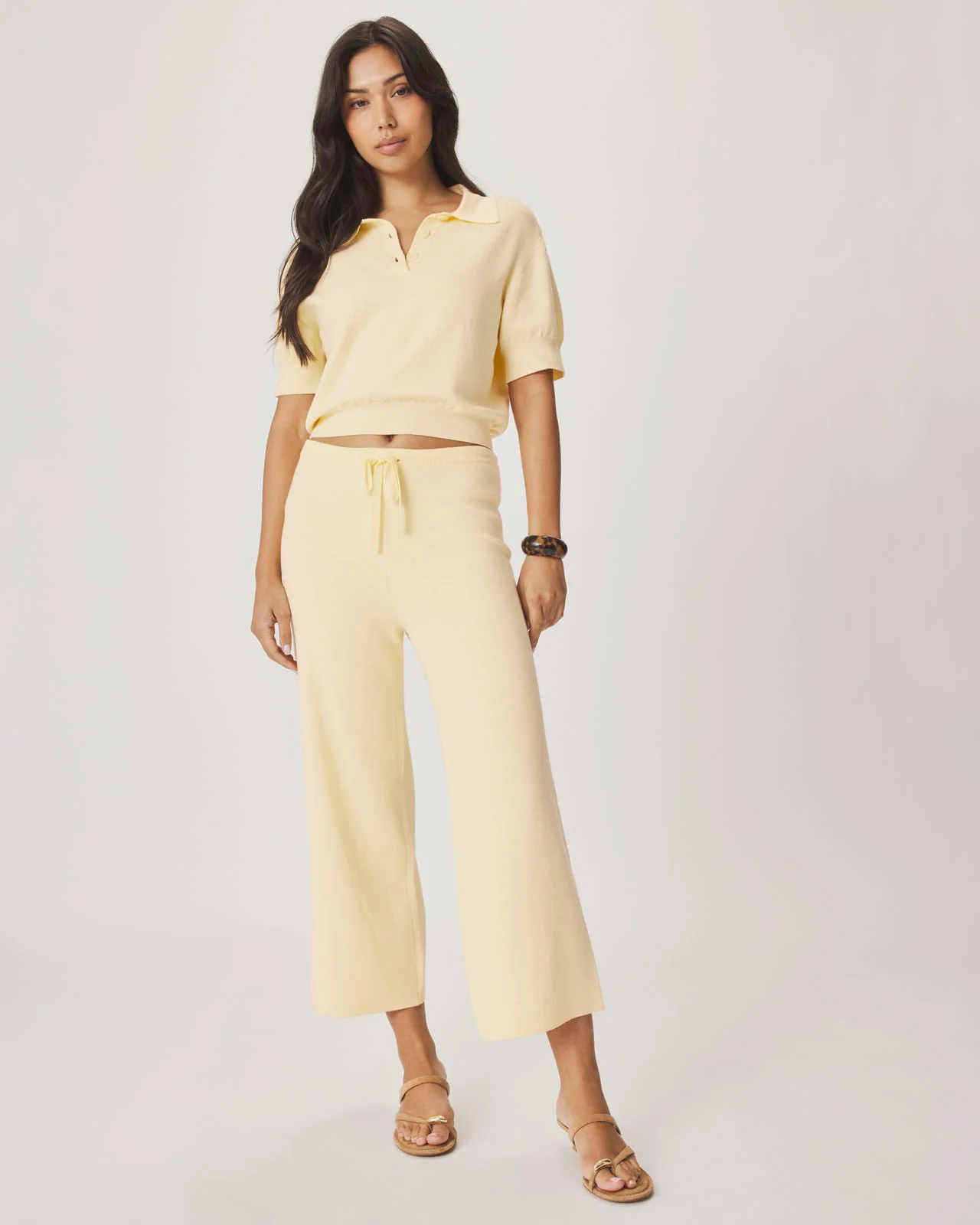 Christa Polo Short Sleeve Sweater - Image 3
