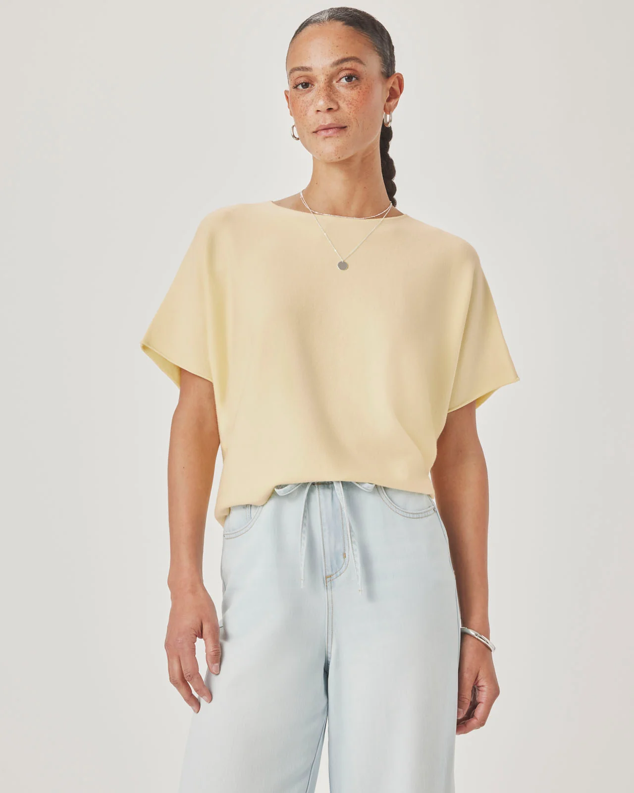 Christa Short Sleeve Sweater