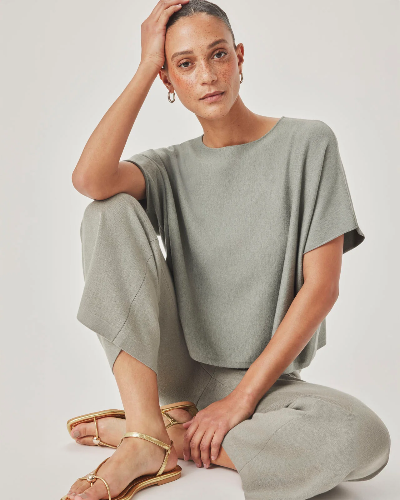 Christa Short Sleeve Sweater - Image 17