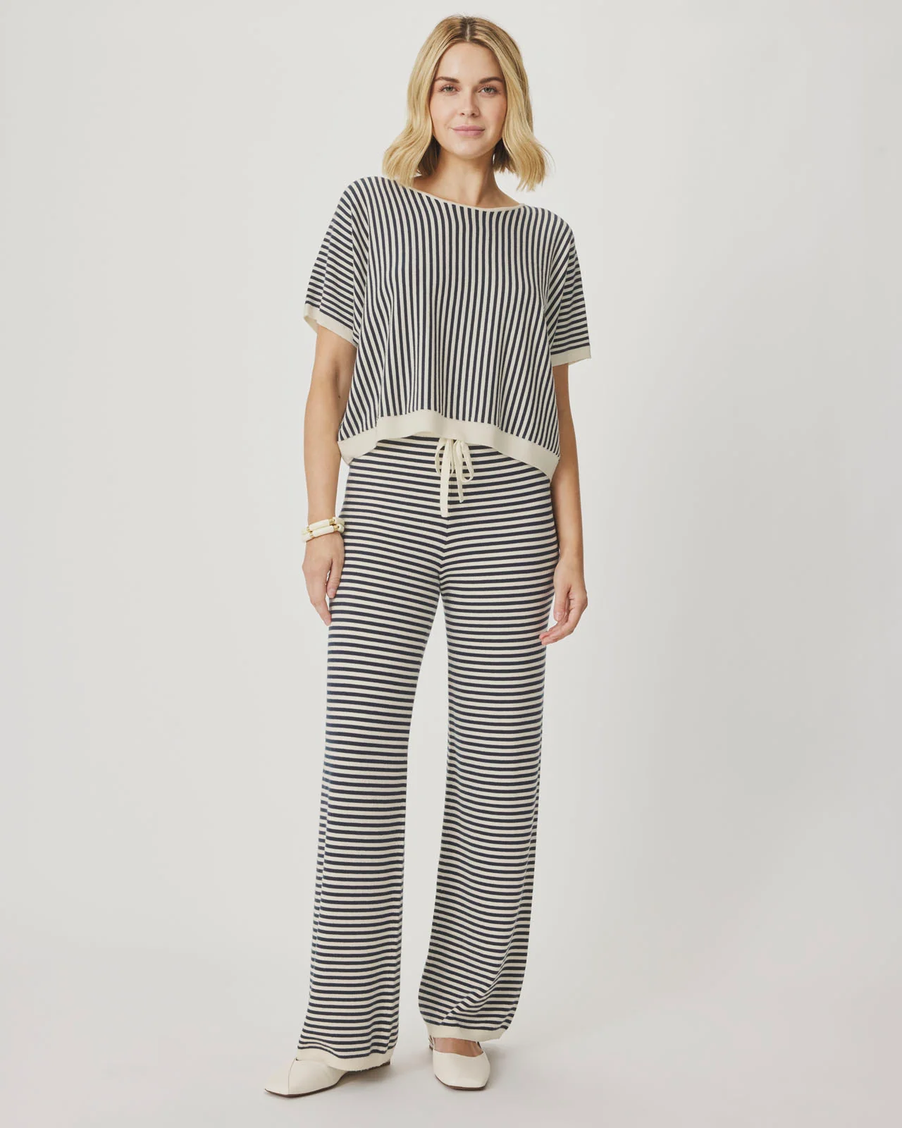 Christa Striped Knit Pant - Image 4