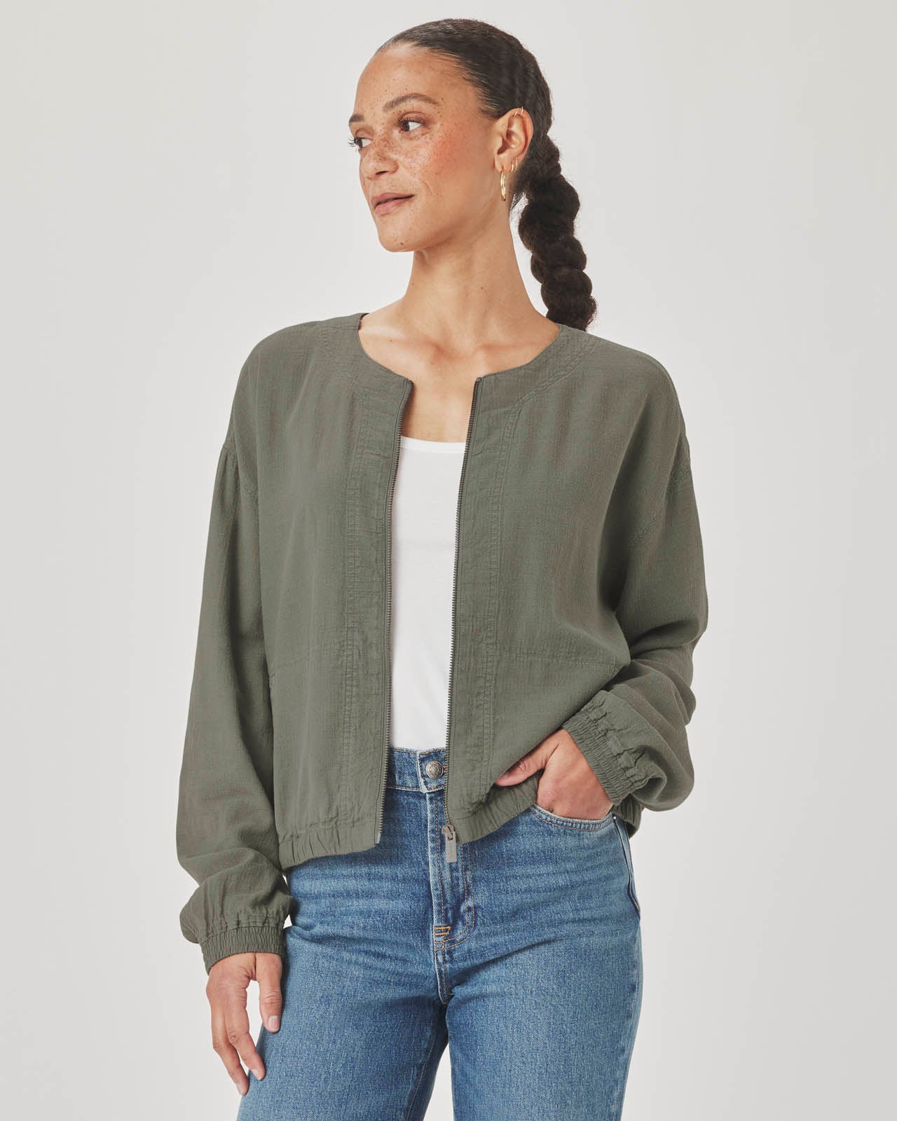 Clea Bomber Jacket - Image 16