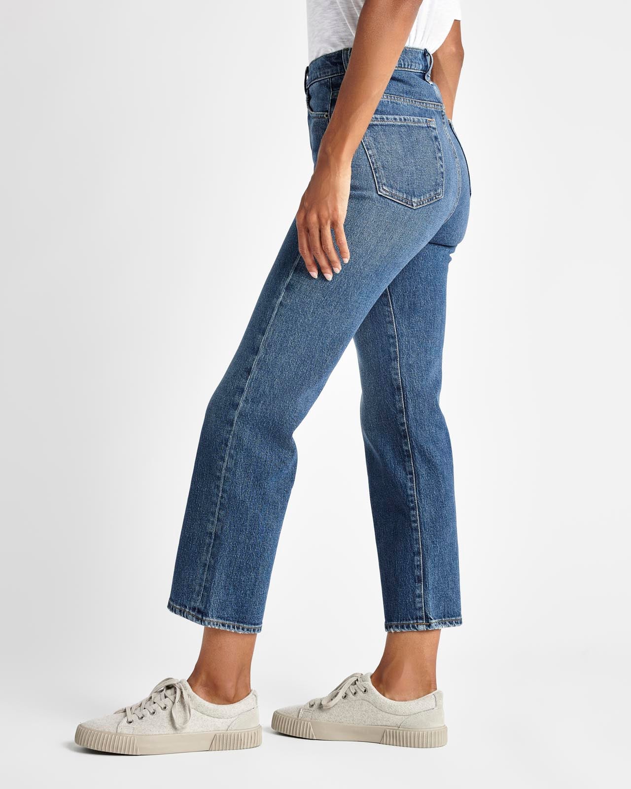 Cropped Stovepipe Jean - Image 3