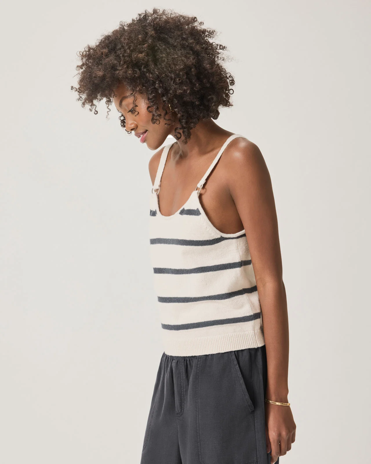 Daphne Stripe Sweater Tank - Image 11