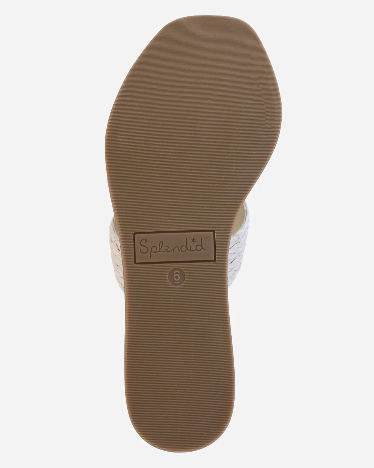 Daria Raffia Wedge in Oat - Image 7